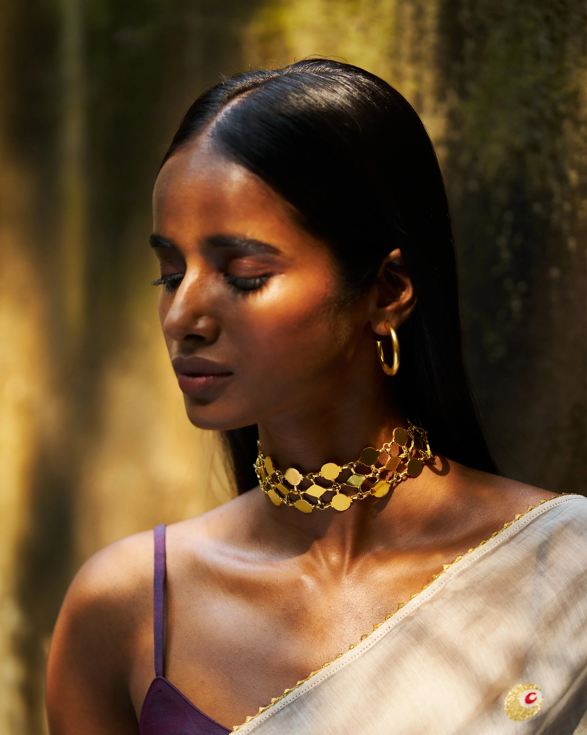 Anaar Choker - Gold - Image 4