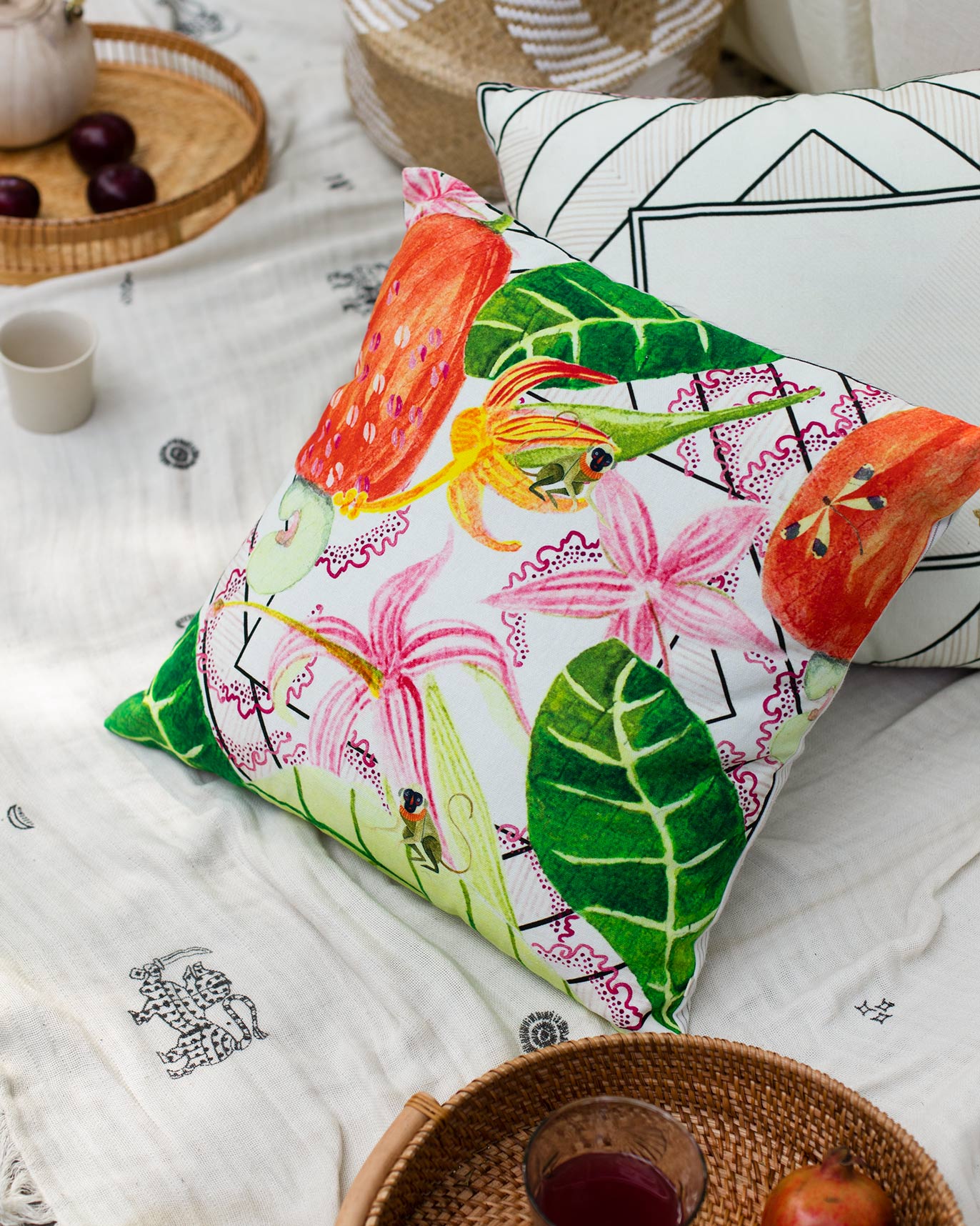 Anaka Cushion Cover - Multi - Image 2