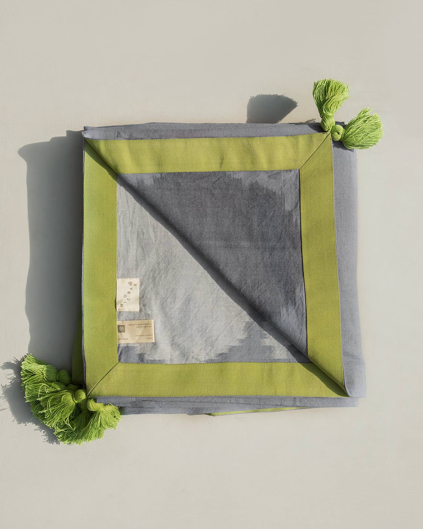 Anar Bed Cover - Charcoal - Image 5
