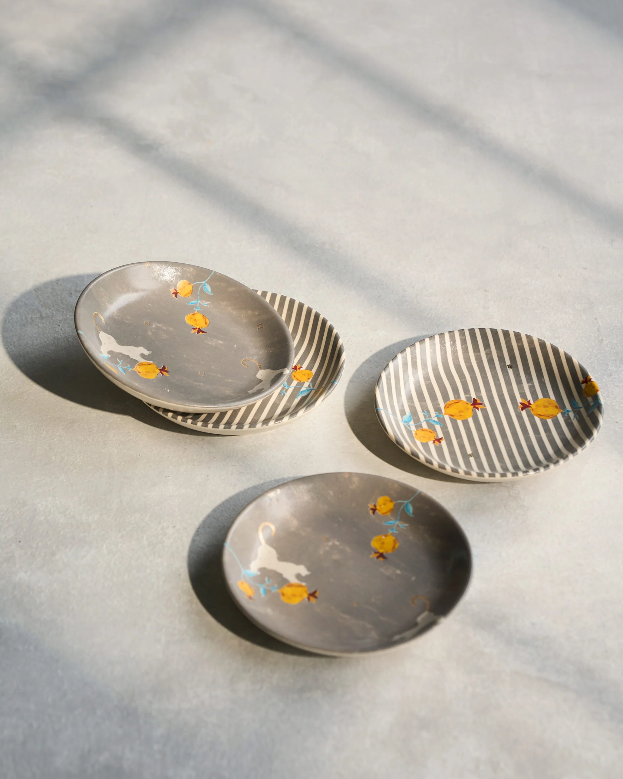 Anar Tea Plates - Set of 4 - Image 3