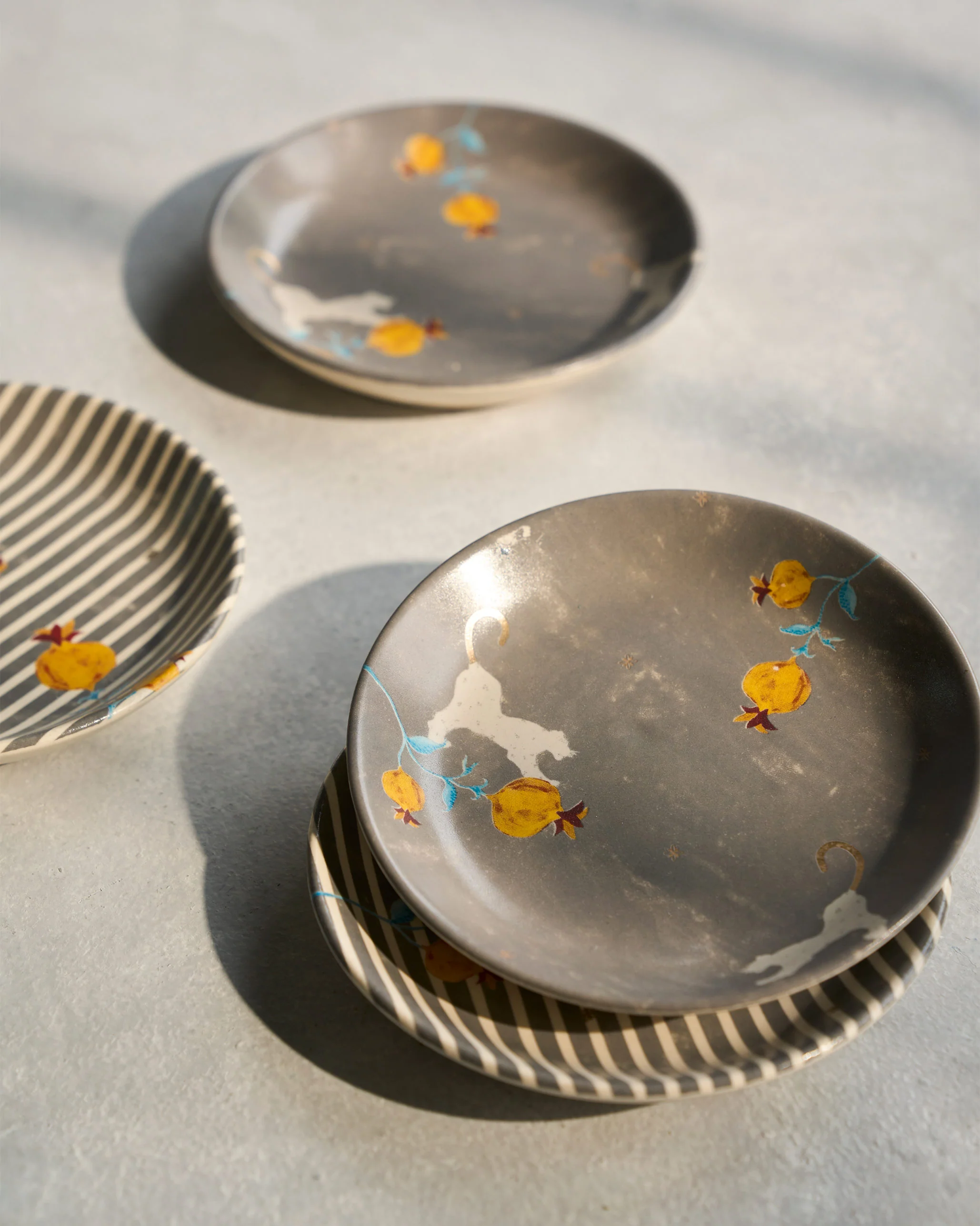 Anar Tea Plates - Set of 4 - Image 5