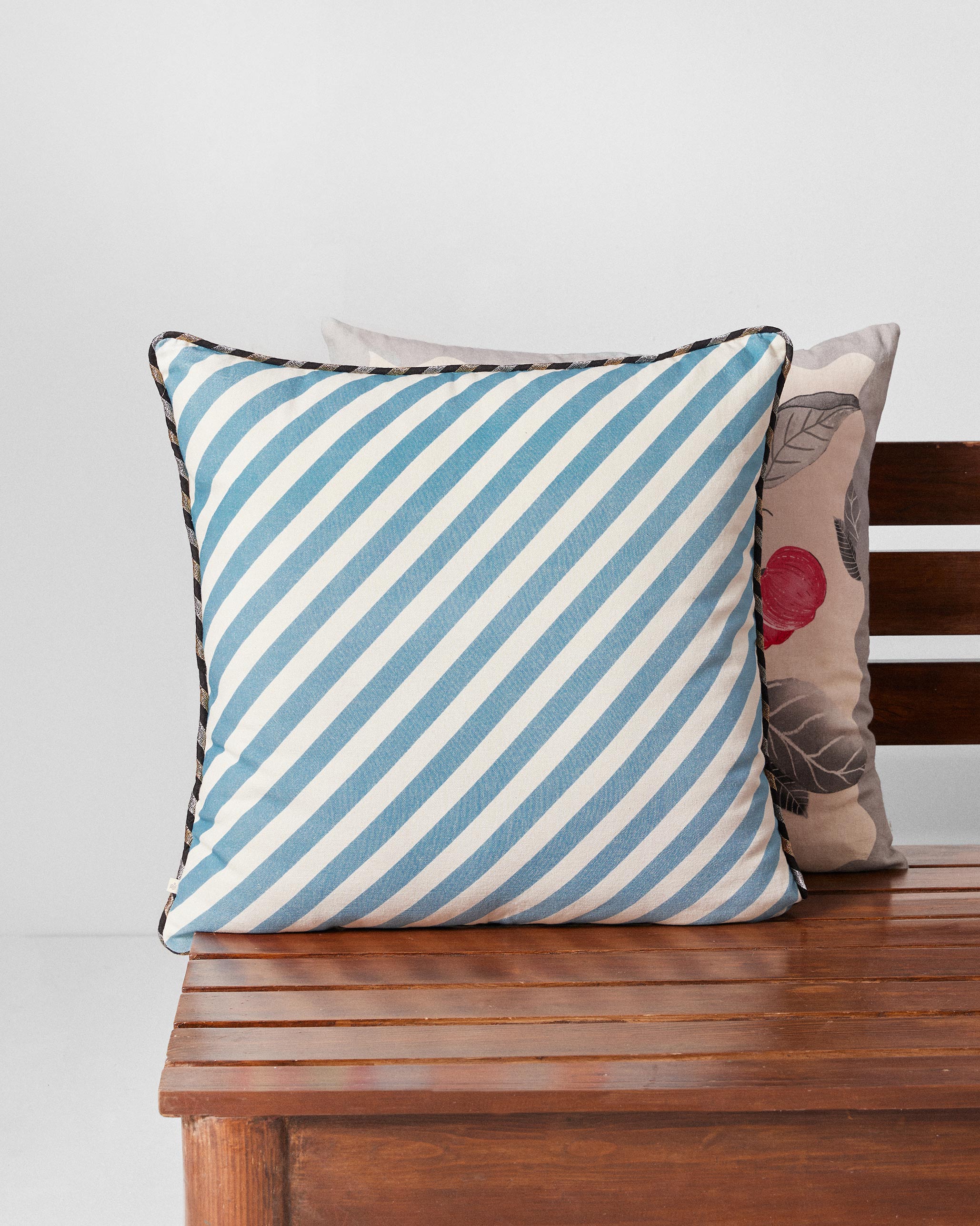 Anara Cushion Cover -Blue - Image 2