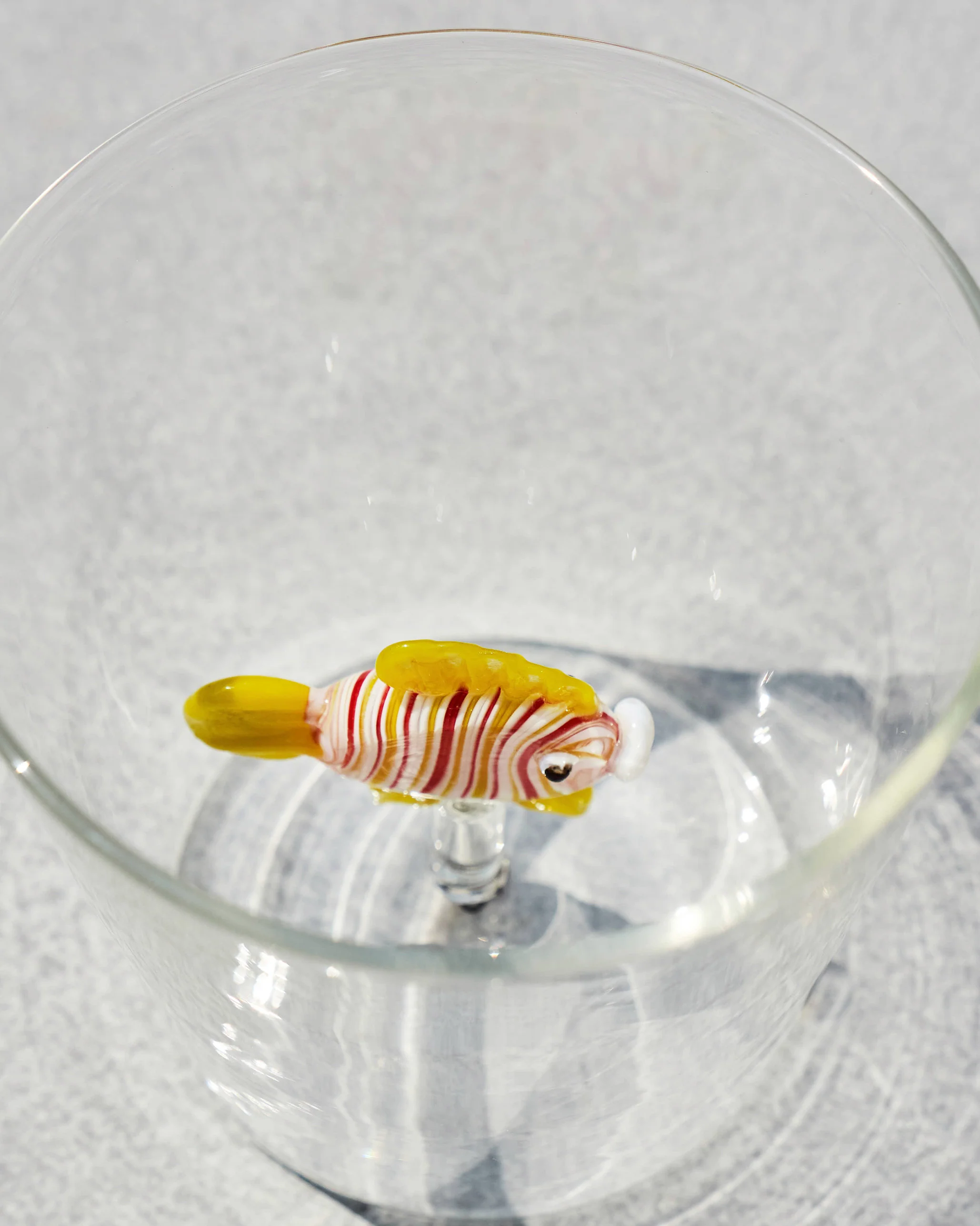Angelfish Glass - Yellow - Image 3