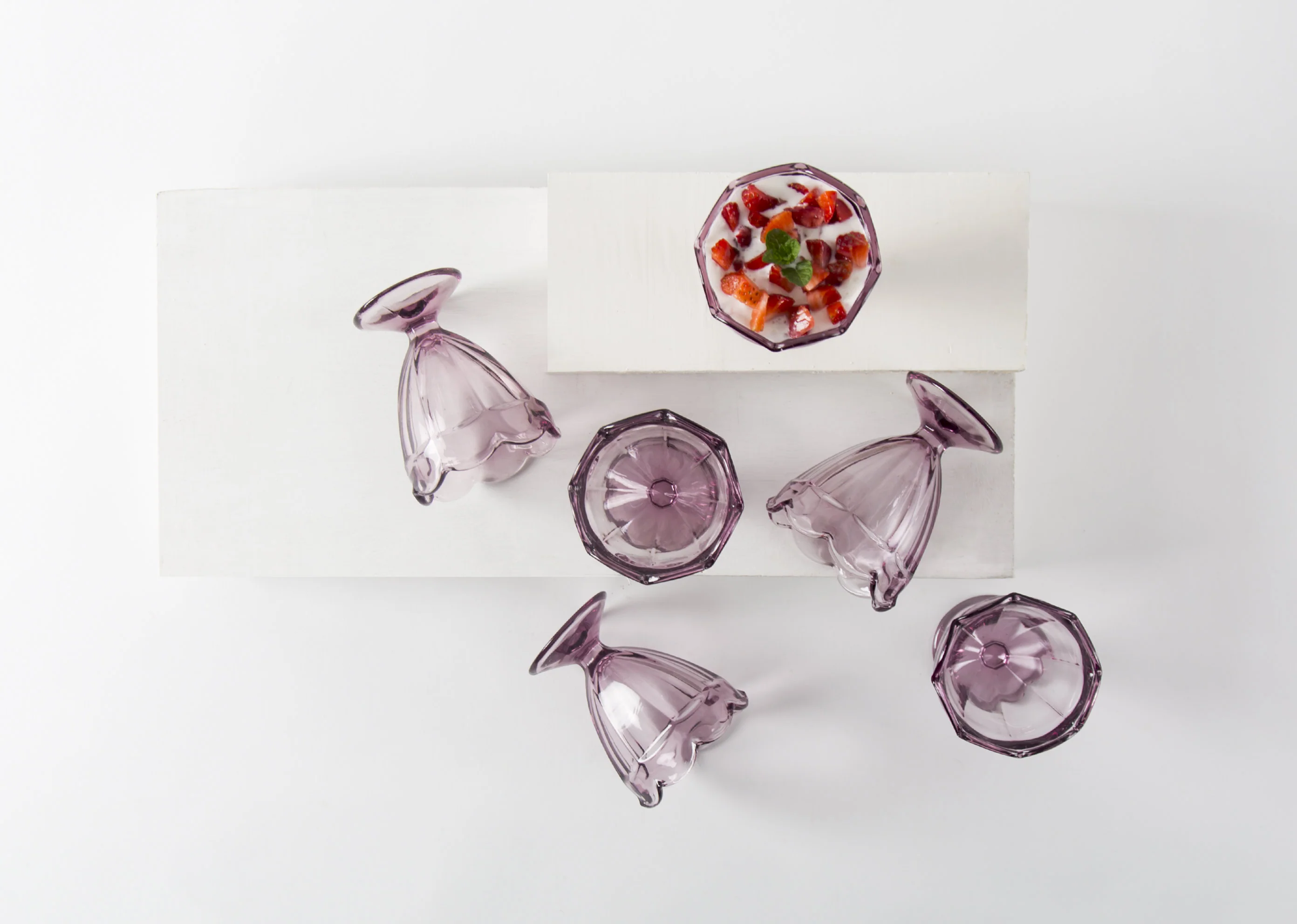 Anjuna Capri Sorbet (Set of 6) - Amethyst - Image 2