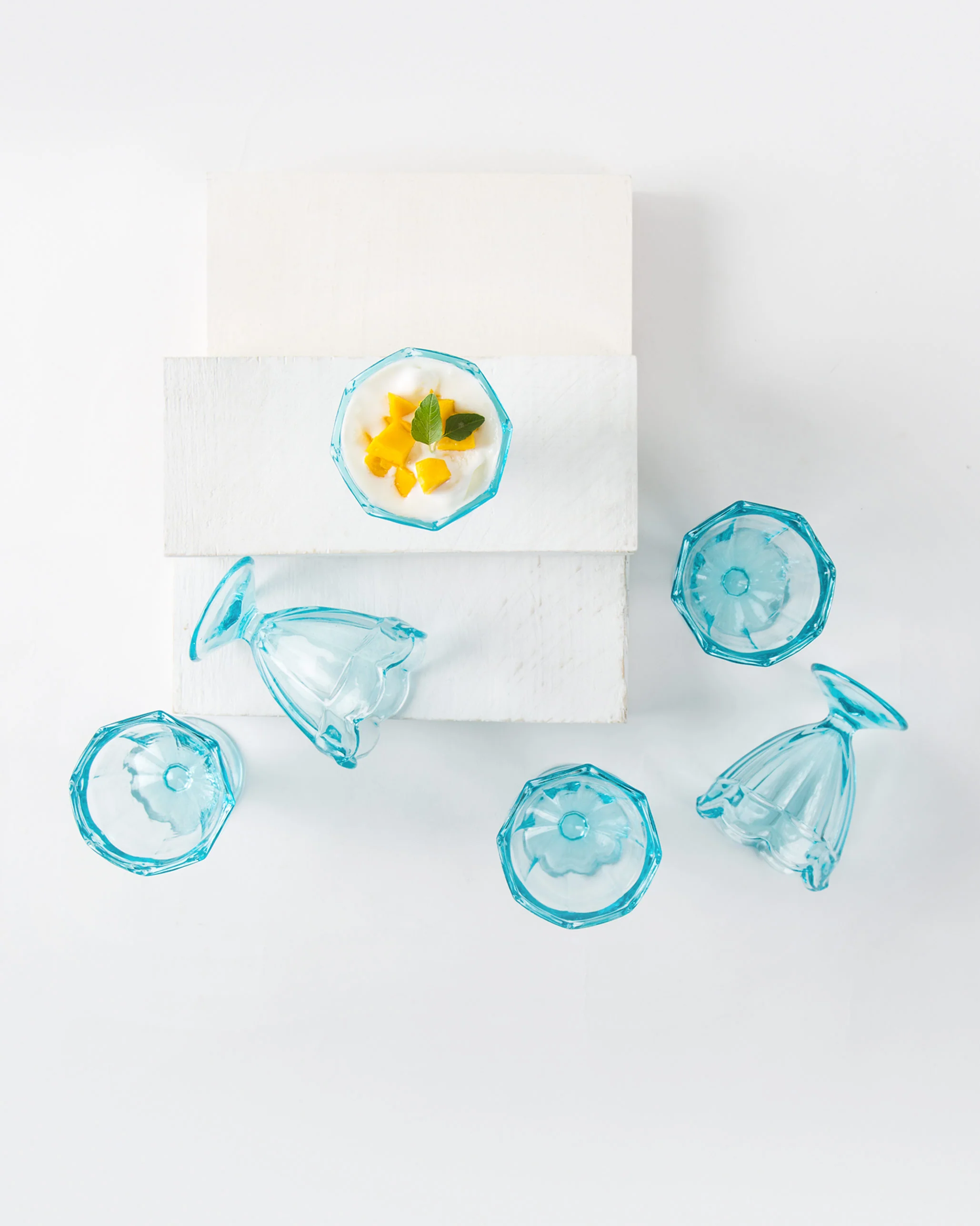 Anjuna Capri Sorbet (Set of 6) - Turquoise - Image 3