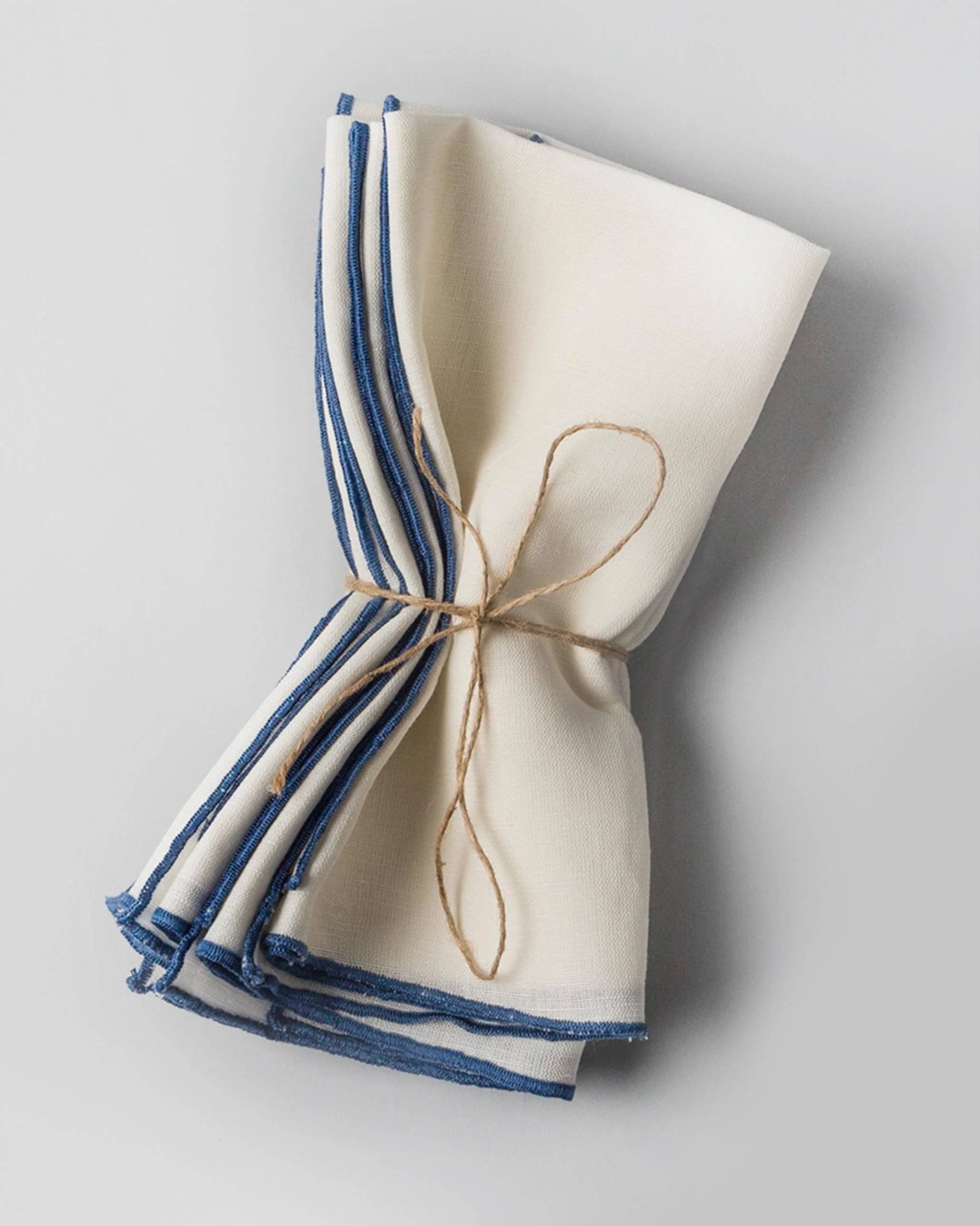 Aozora Dinner Napkins (Set of 6) - Blue - Image 2