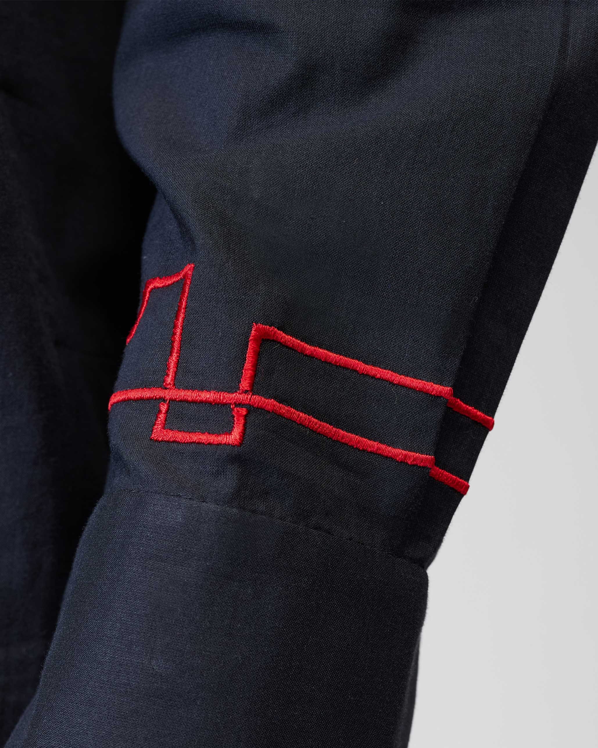 Arrham Kurta - Black Embroidered - Image 8