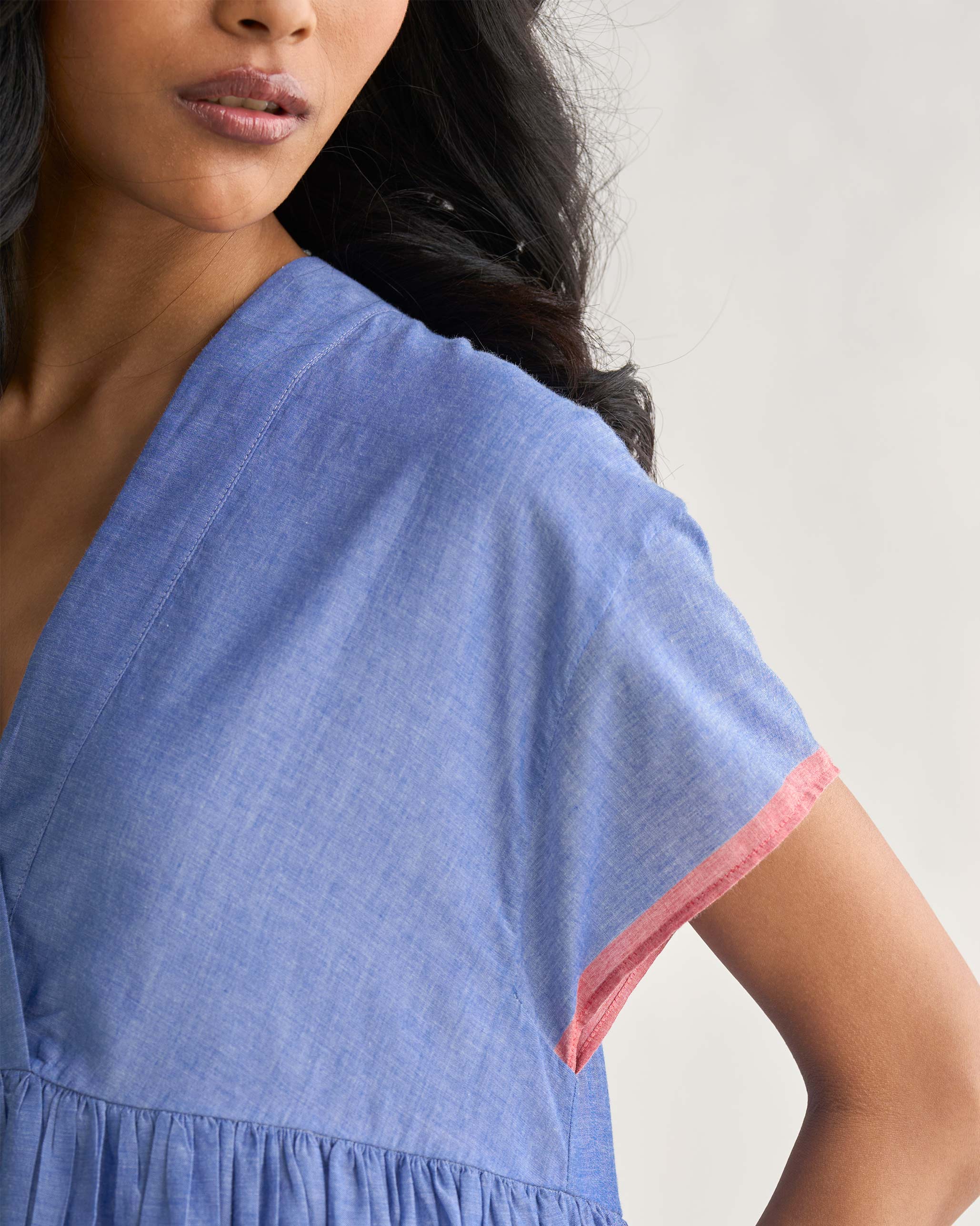 Asante Dress - Blue - Image 3