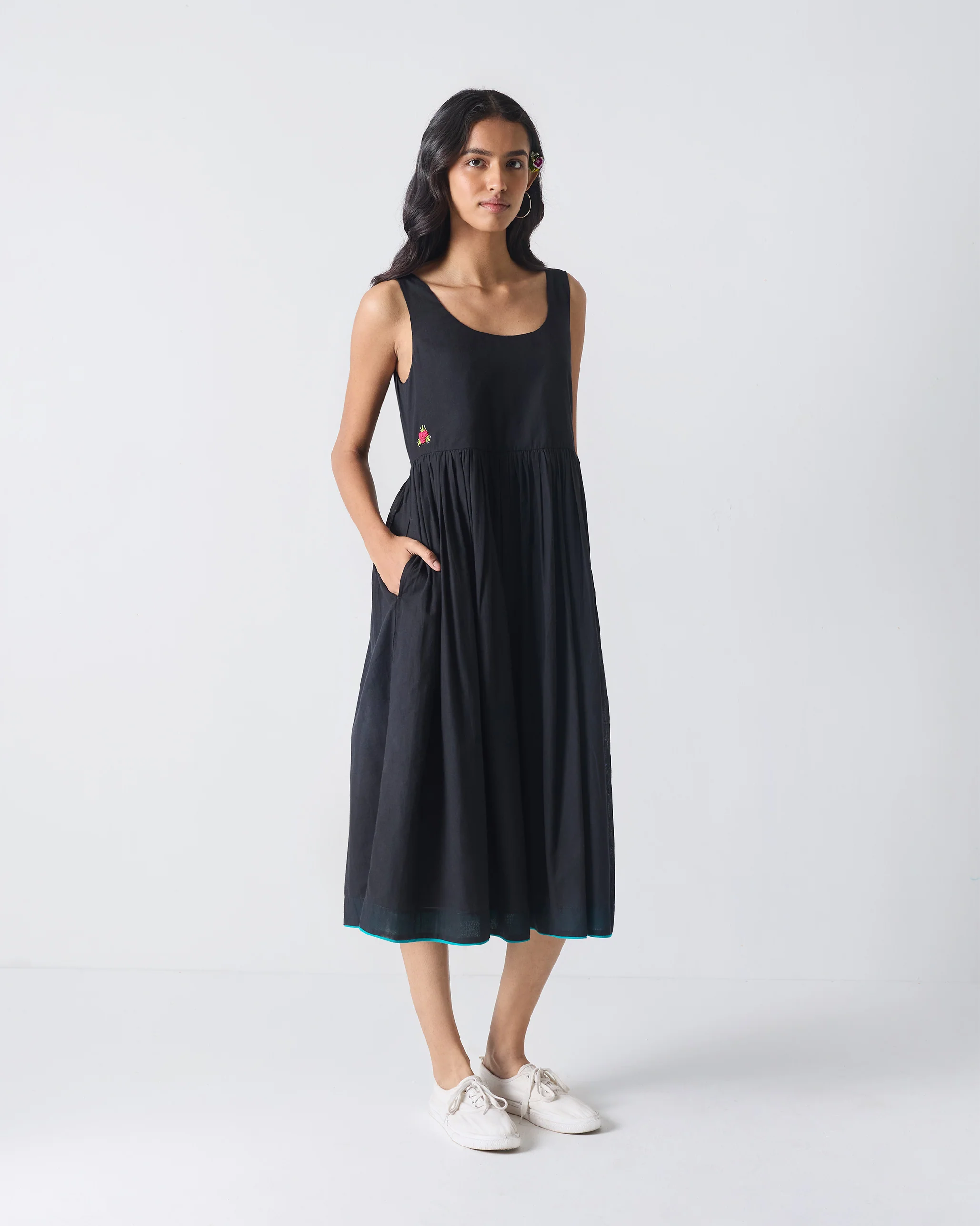 Ashwini Dress - Black - Image 5