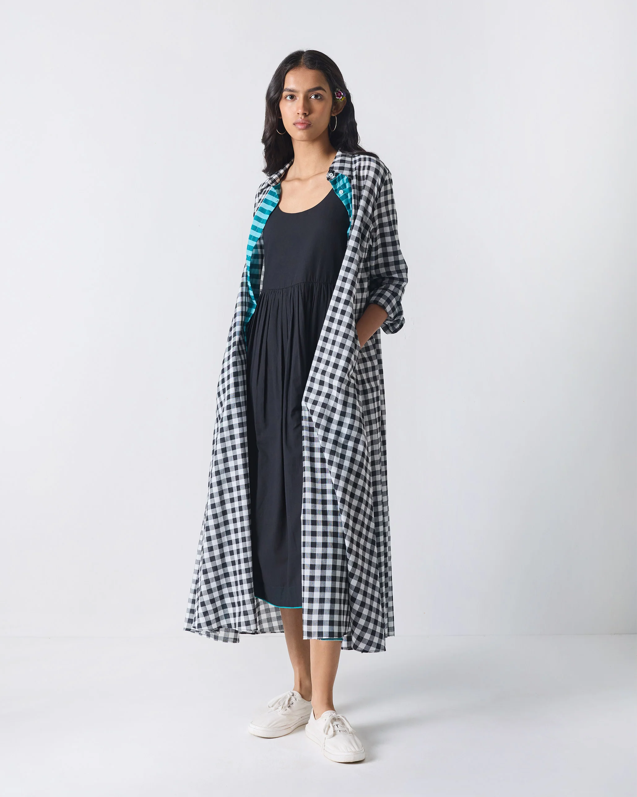 Ashwini Dress - Black - Image 7