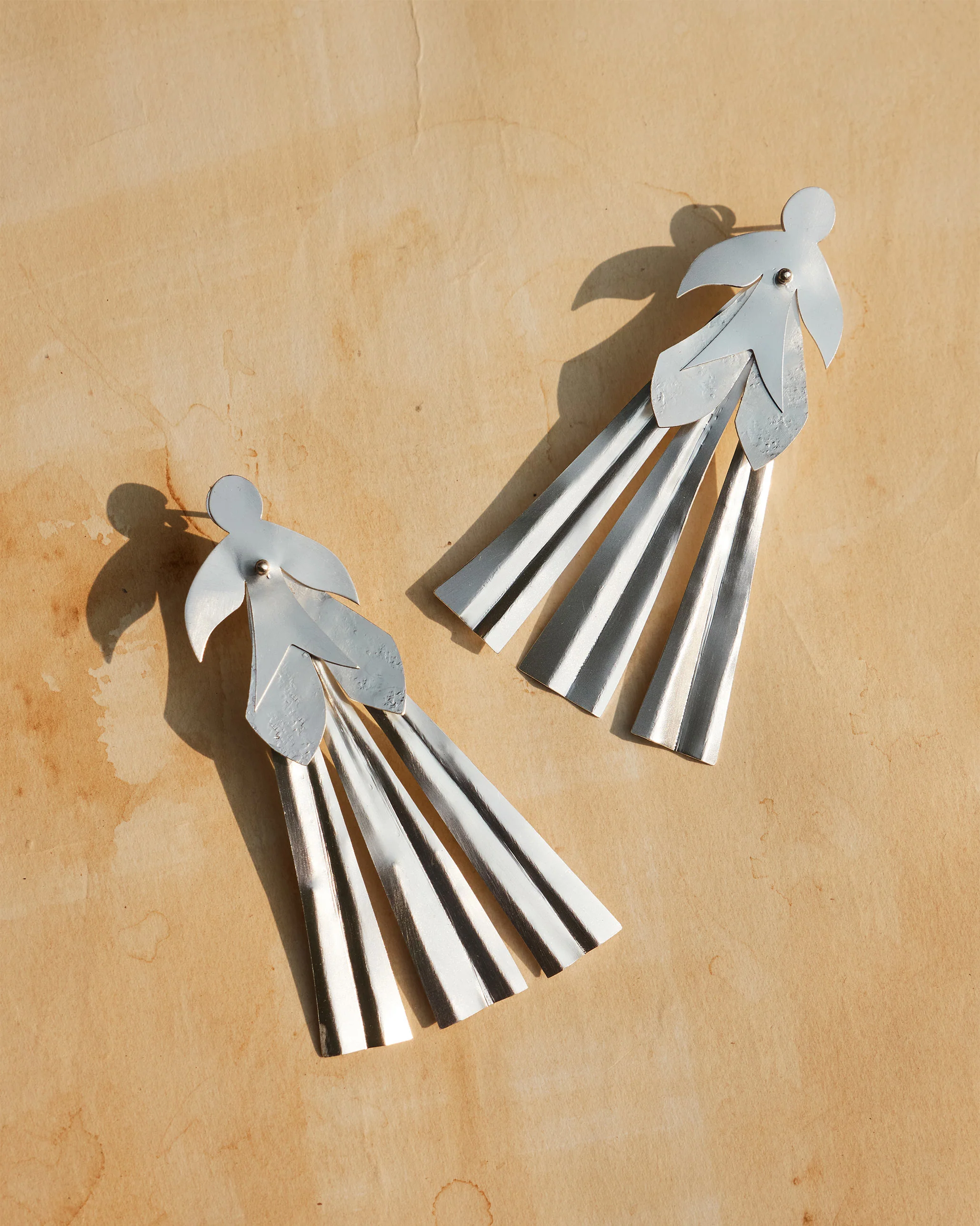 Athena Earrings - Silver - Image 2