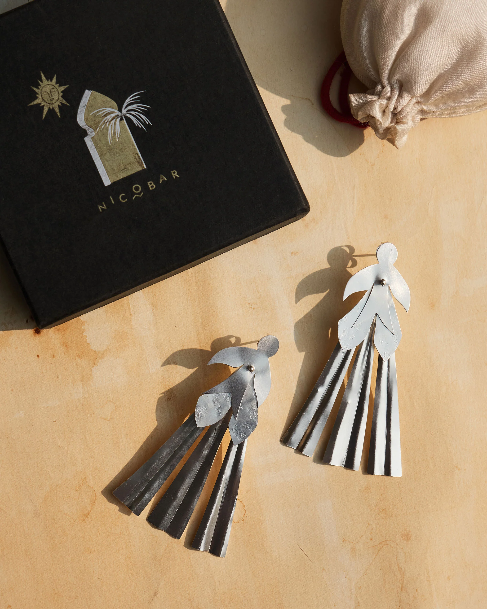 Athena Earrings - Silver - Image 3