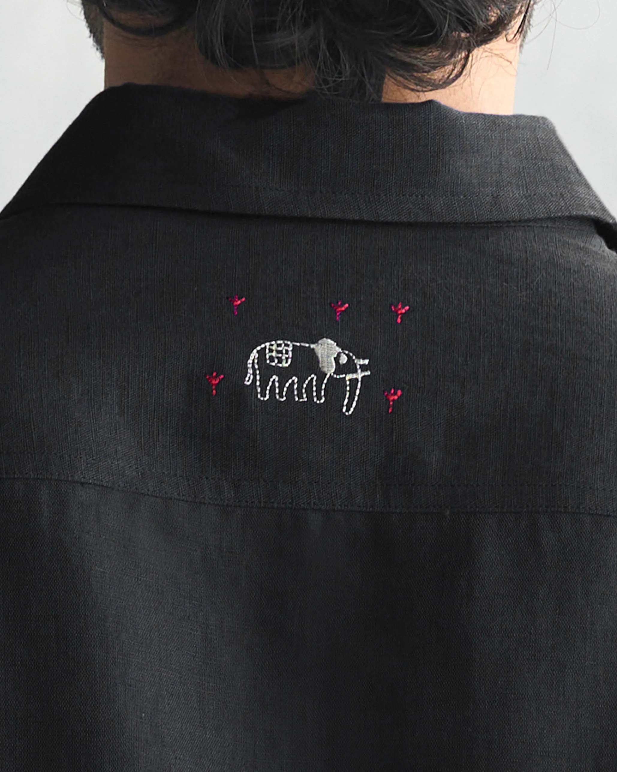 August Shirt - Black - Image 2