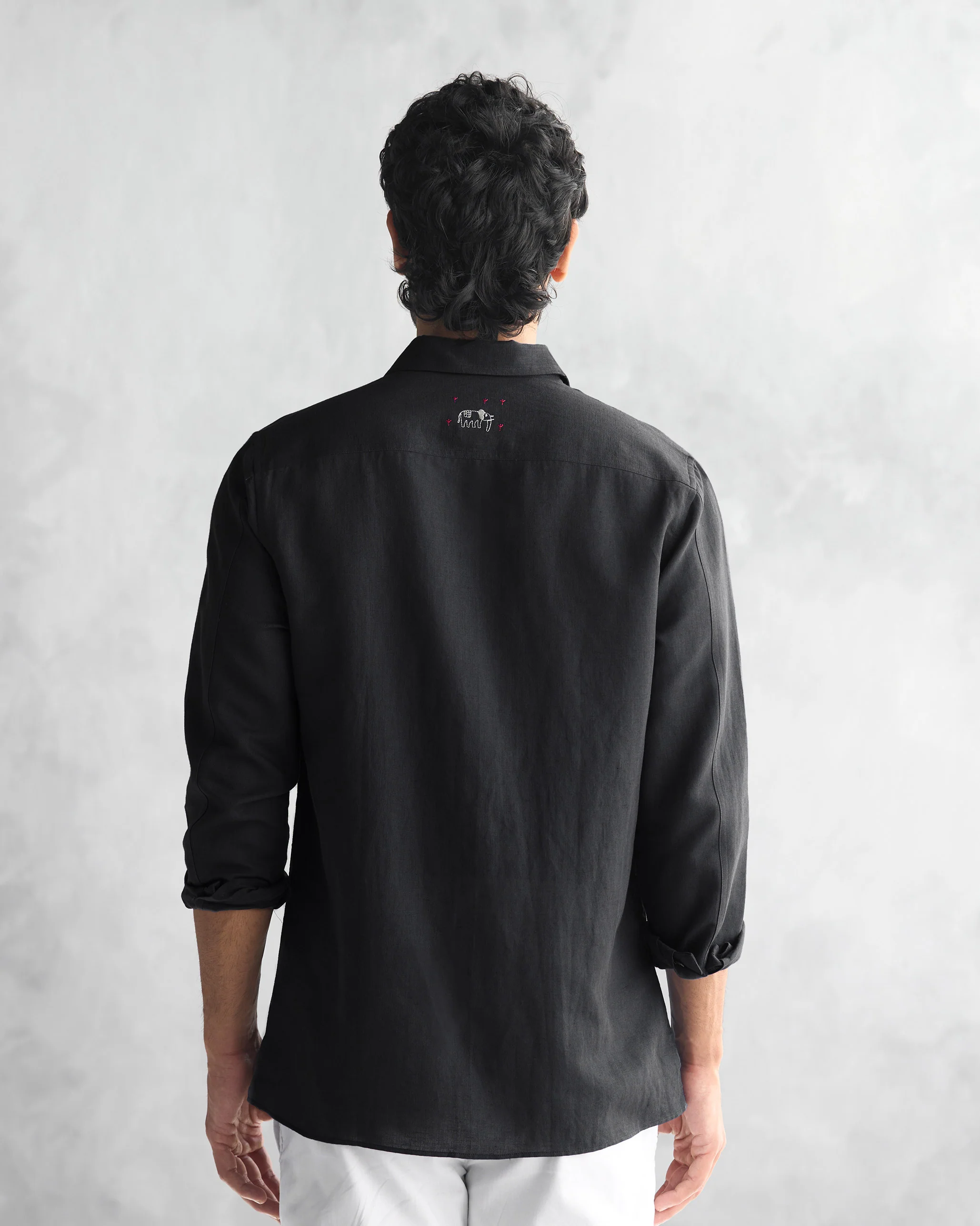 August Shirt - Black - Image 5