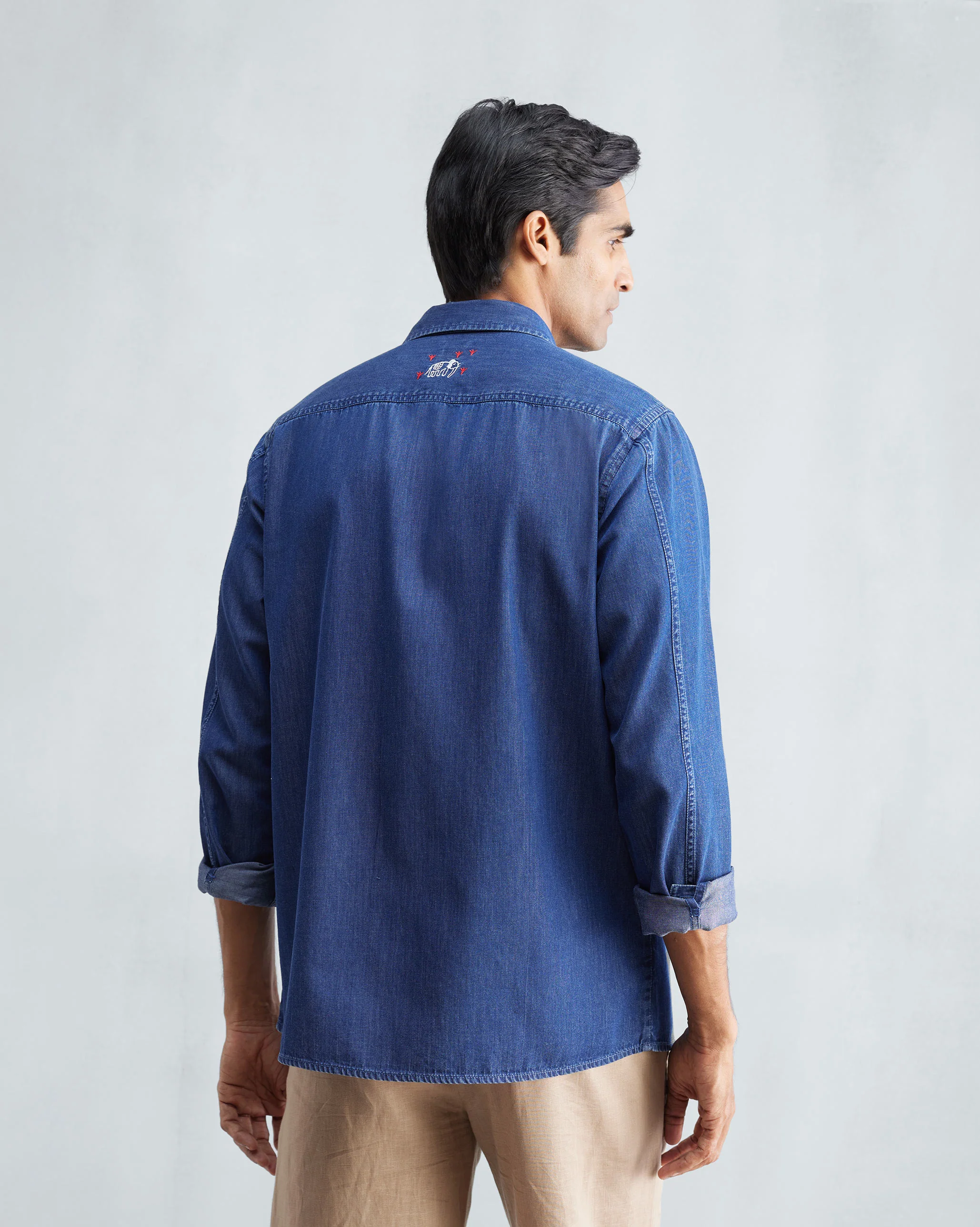 August Shirt - Denim - Image 6