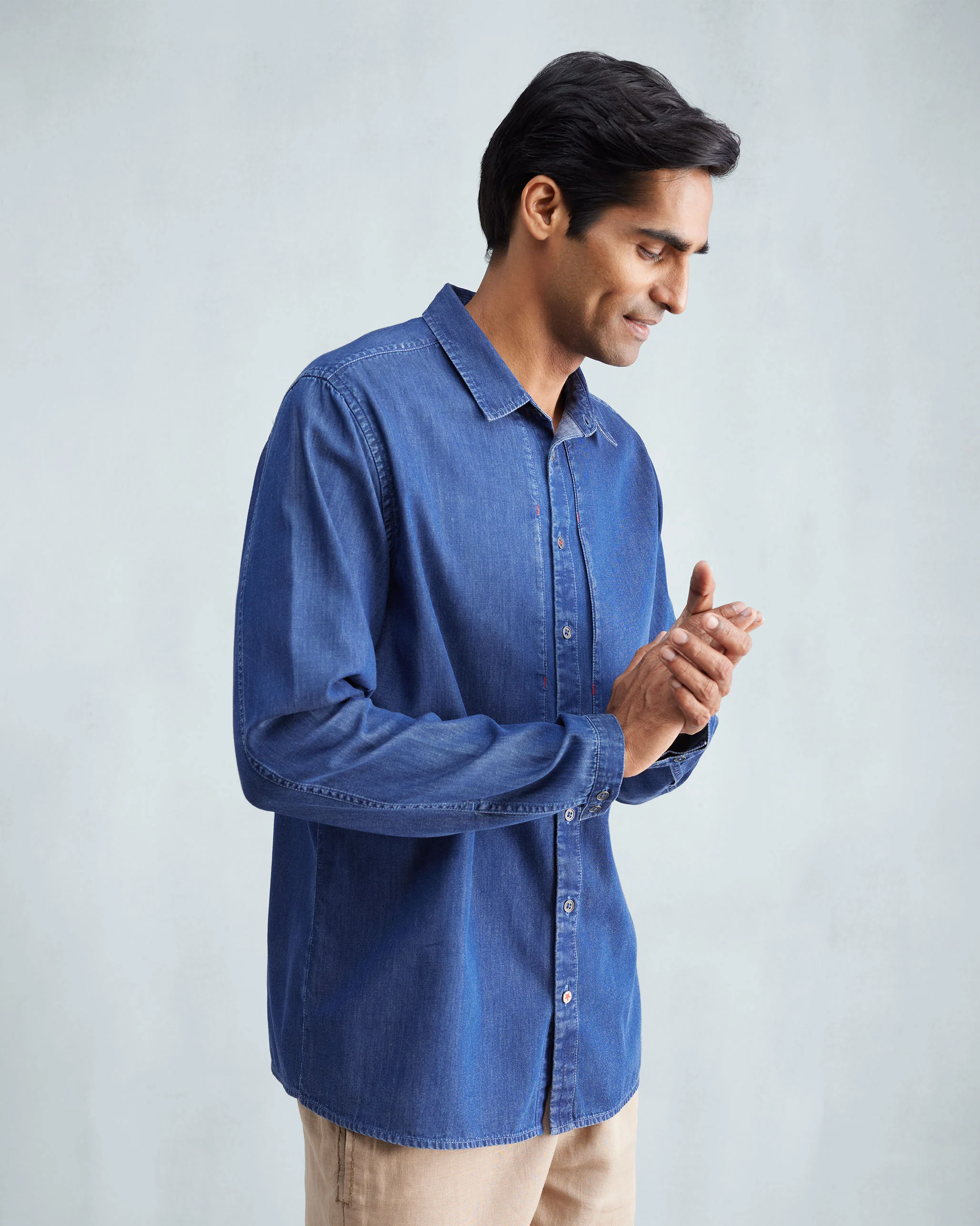 August Shirt - Denim - Image 7