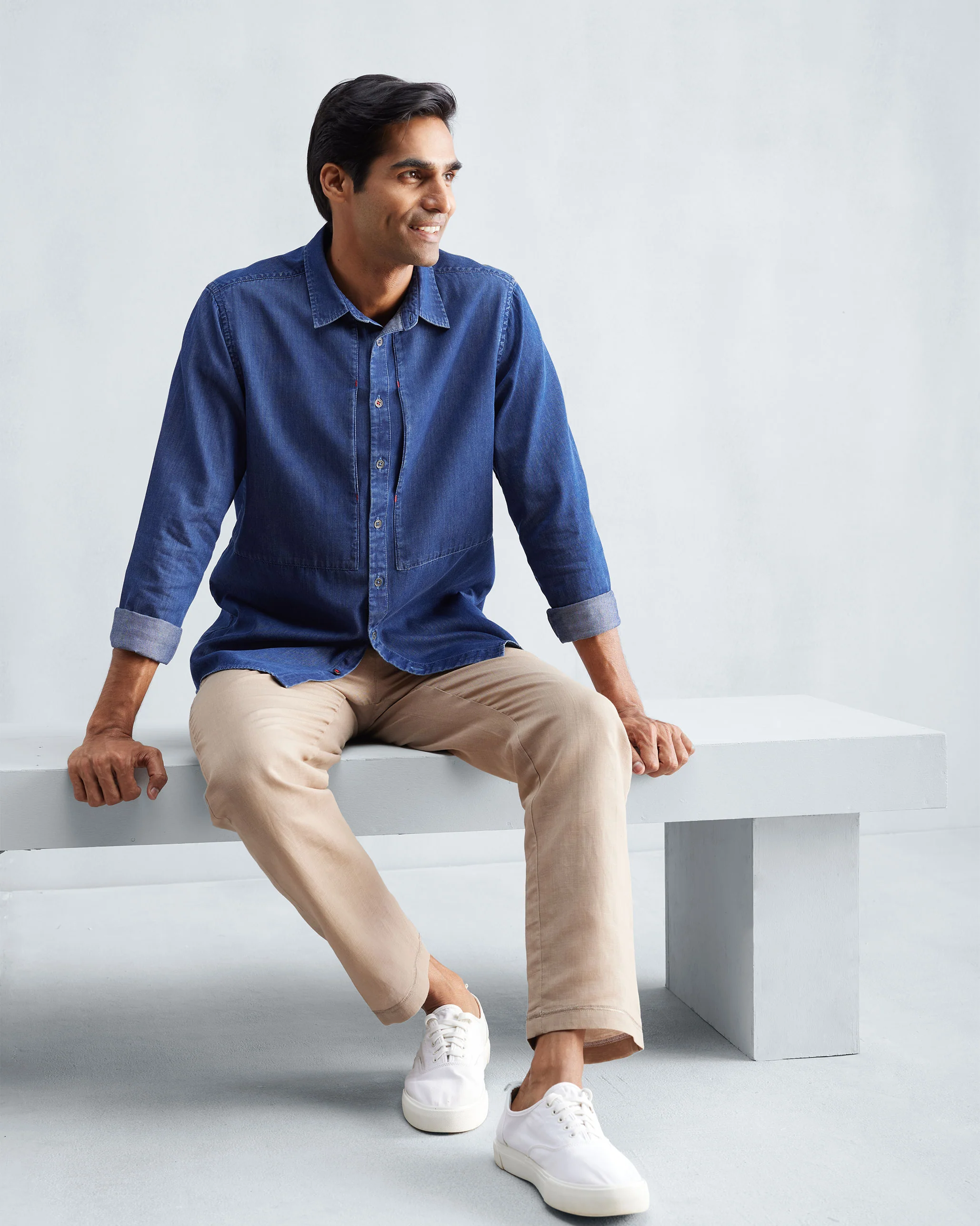 August Shirt - Denim - Image 9