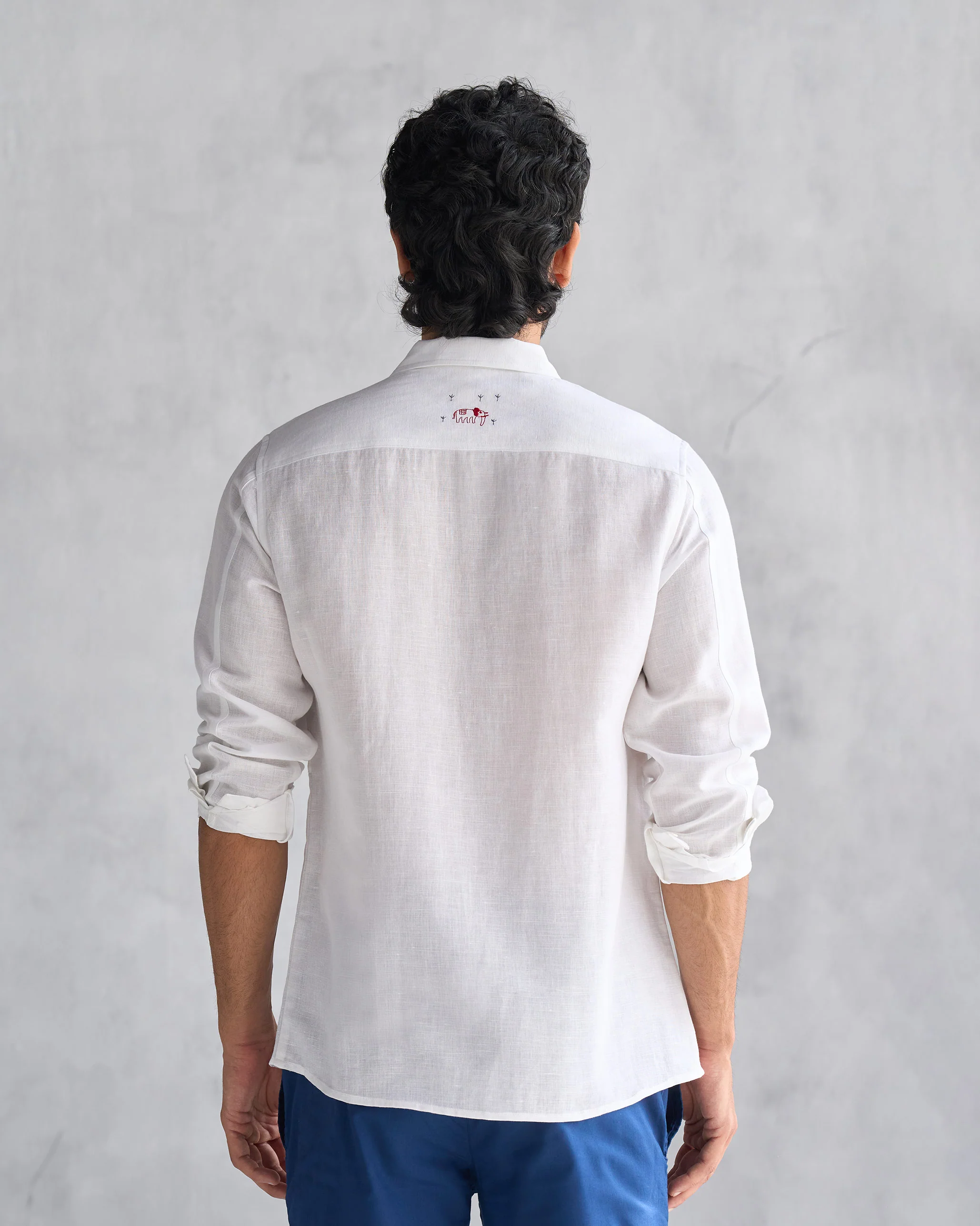 August Shirt - White - Image 5