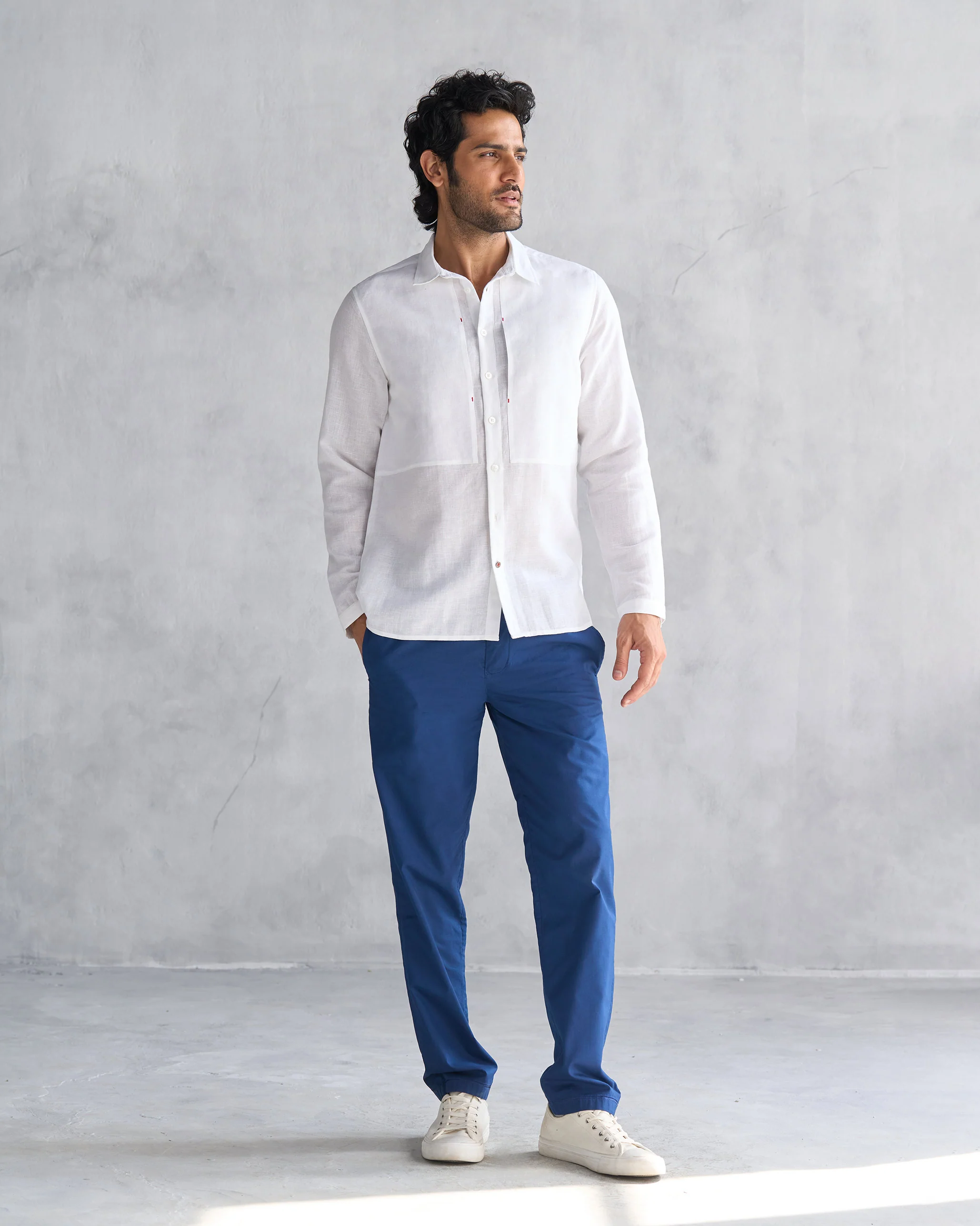 August Shirt - White - Image 6