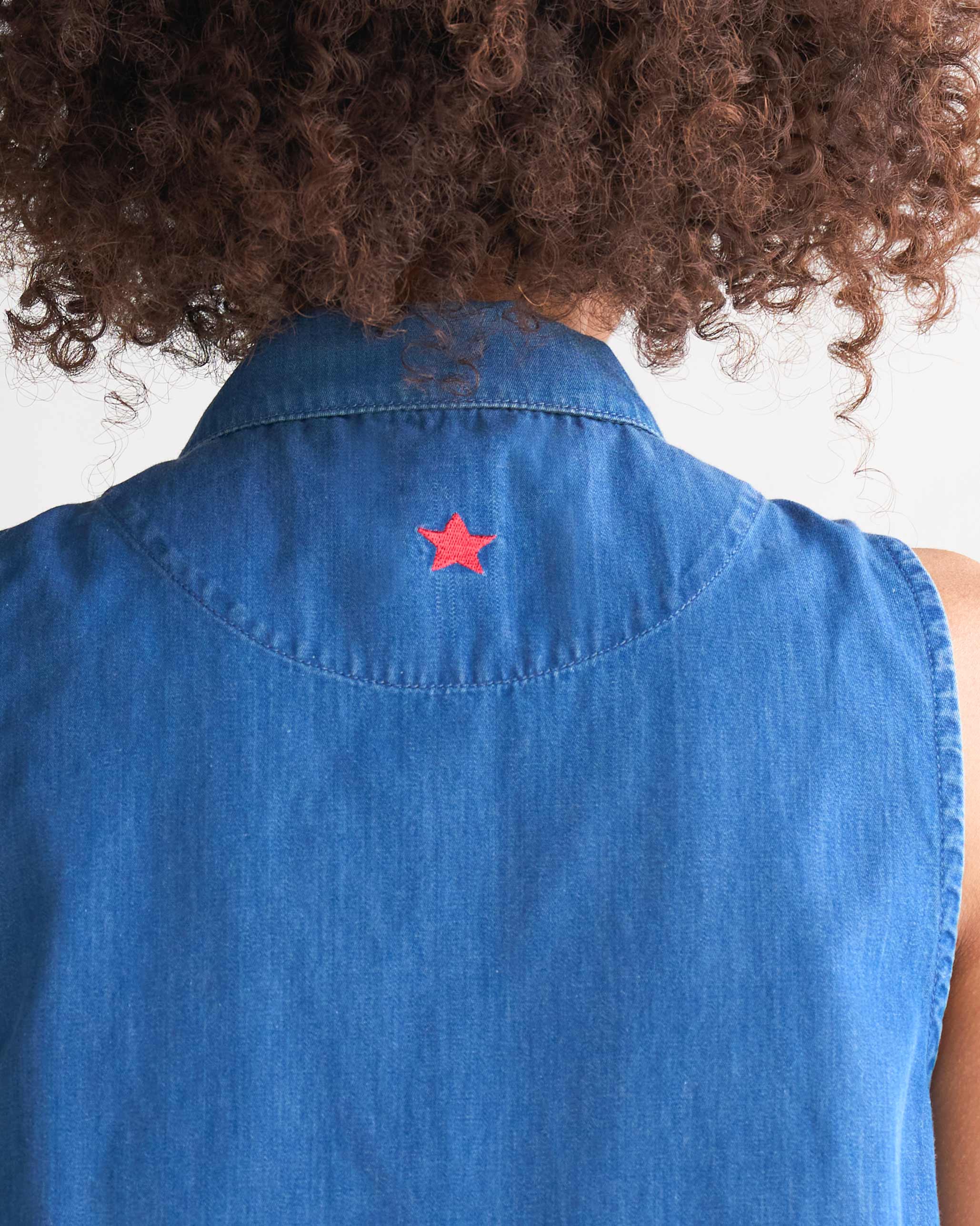 Aung Dress - Blue - Image 2