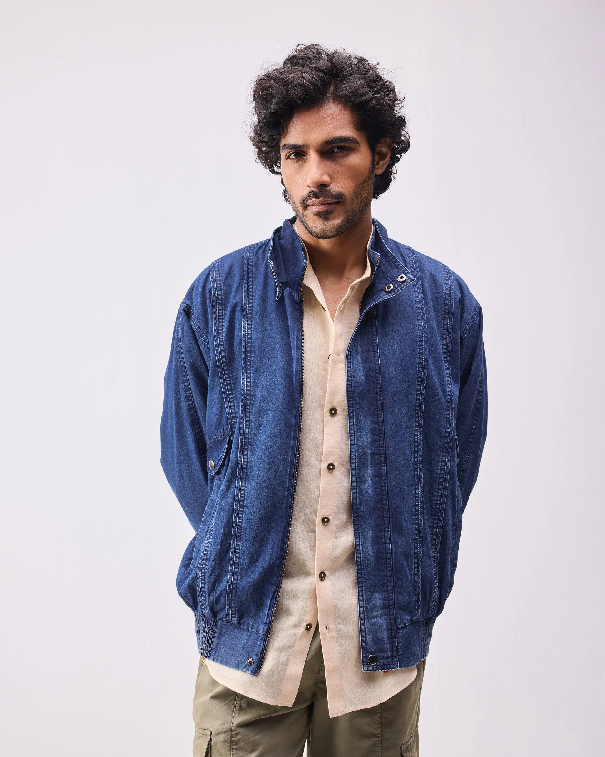 Autumn Bomber - Denim - Image 5