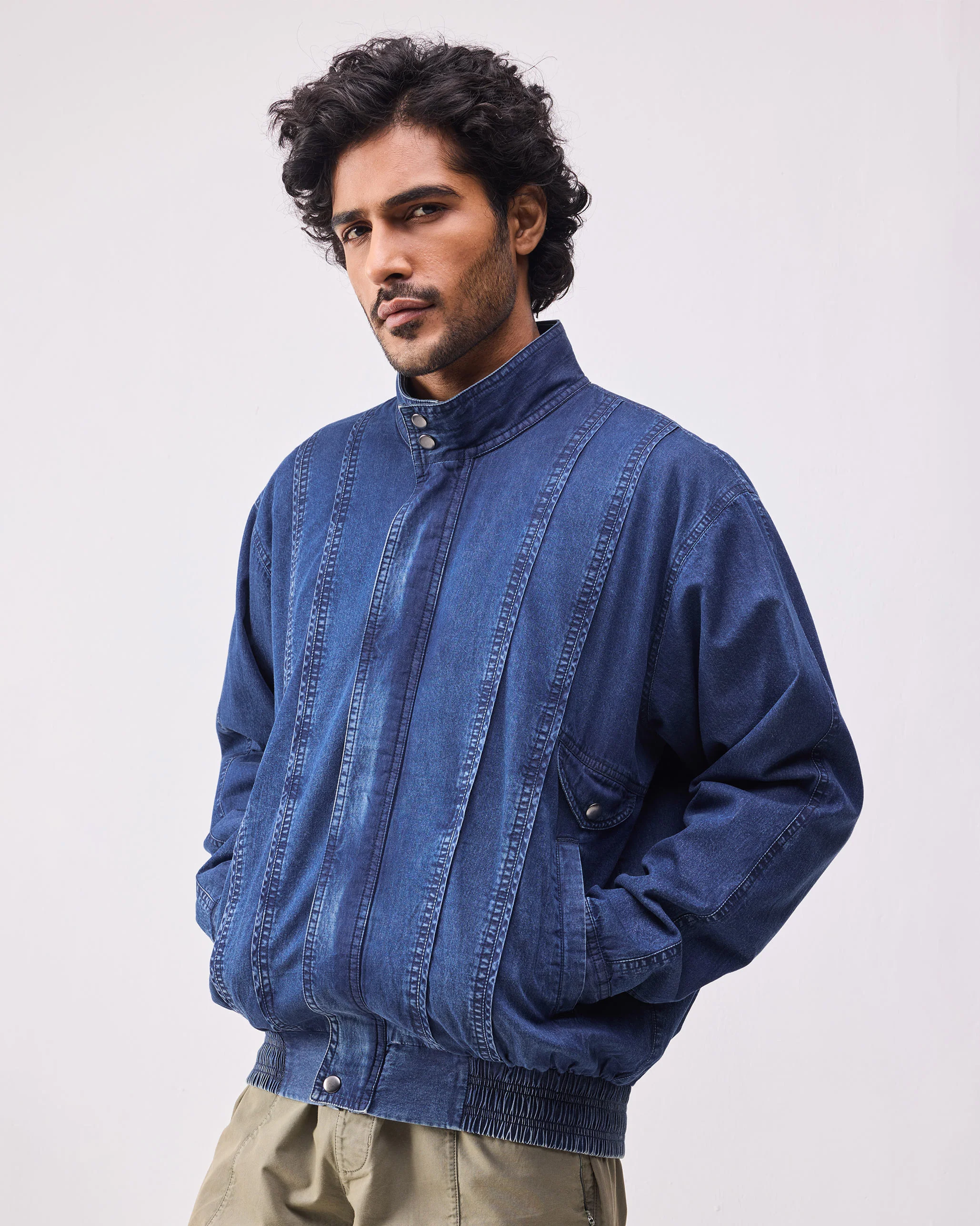 Autumn Bomber - Denim - Image 6