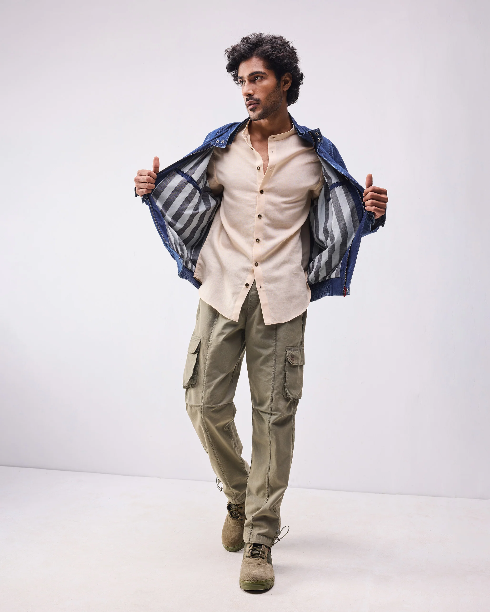Autumn Bomber - Denim - Image 8