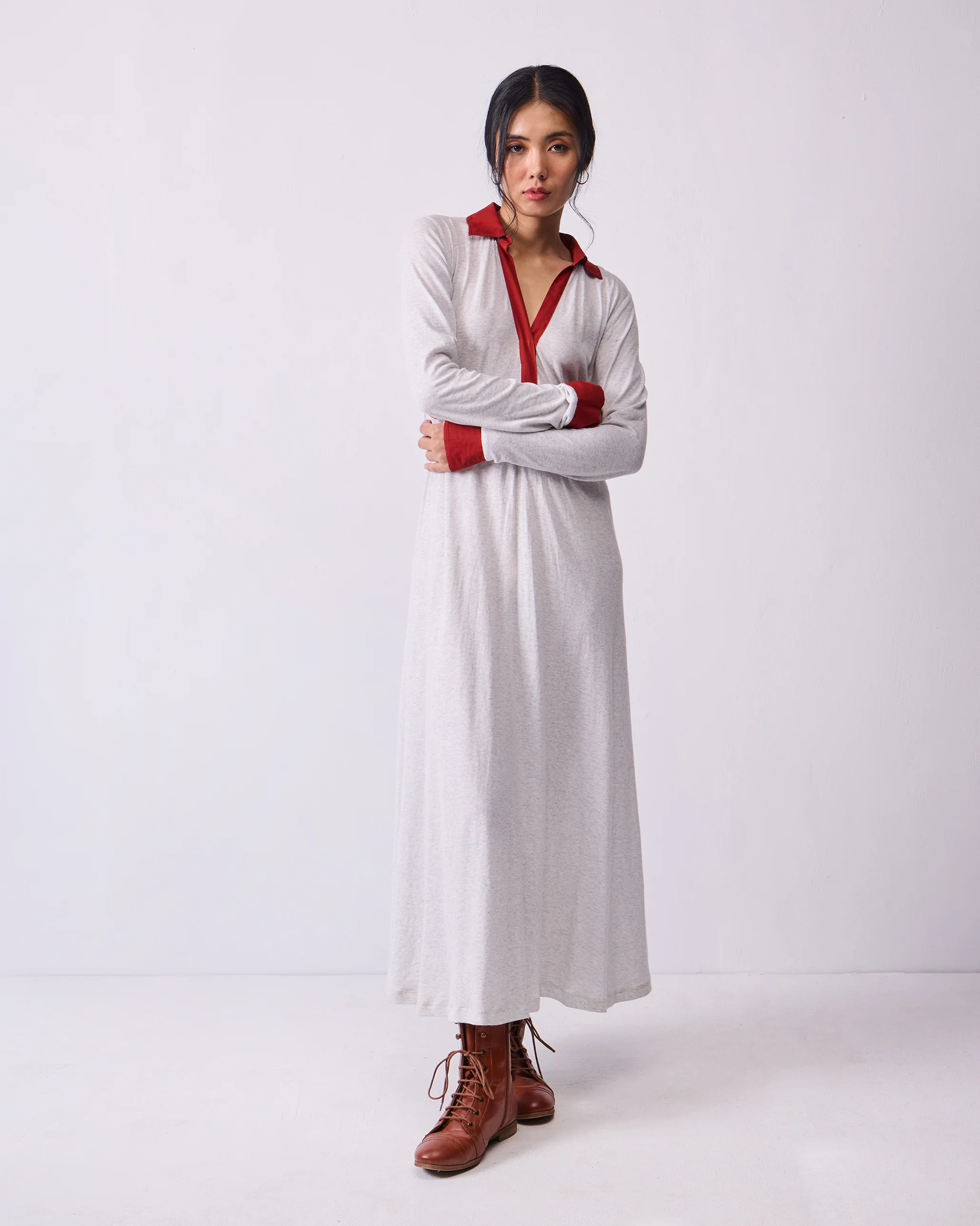 Autumn Dress - Grey - Image 3