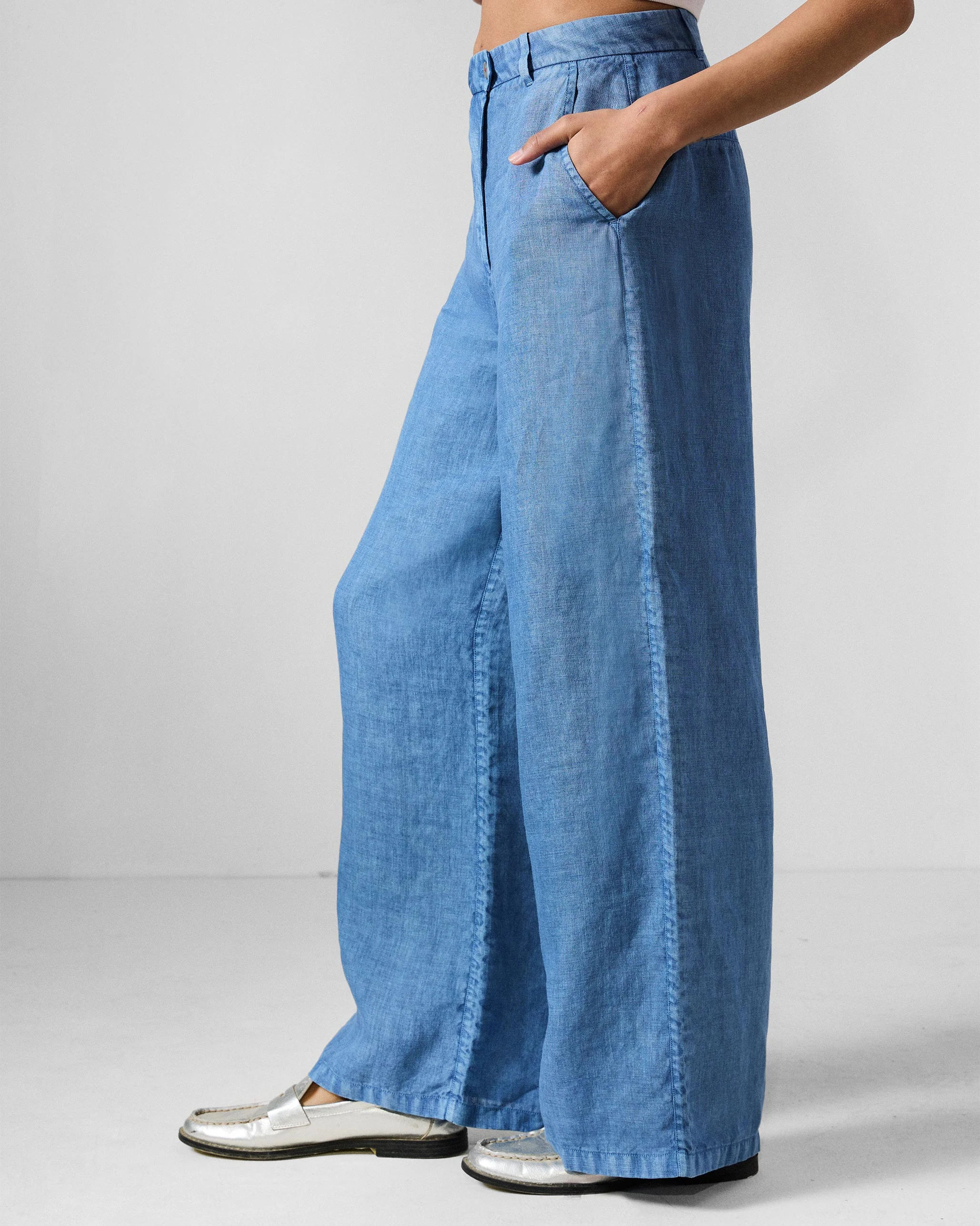Aven Pants - Blue - Image 2