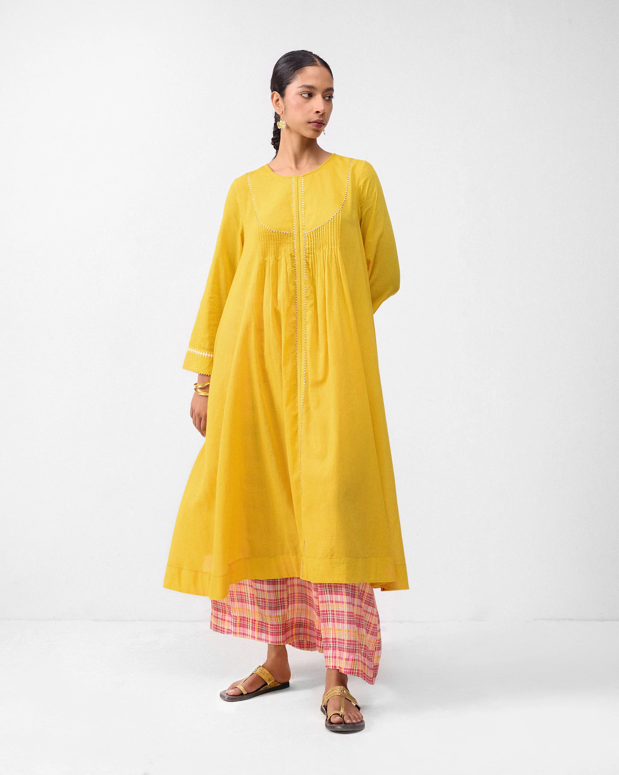 Ayat Kurta - Turmeric Yellow - Image 2