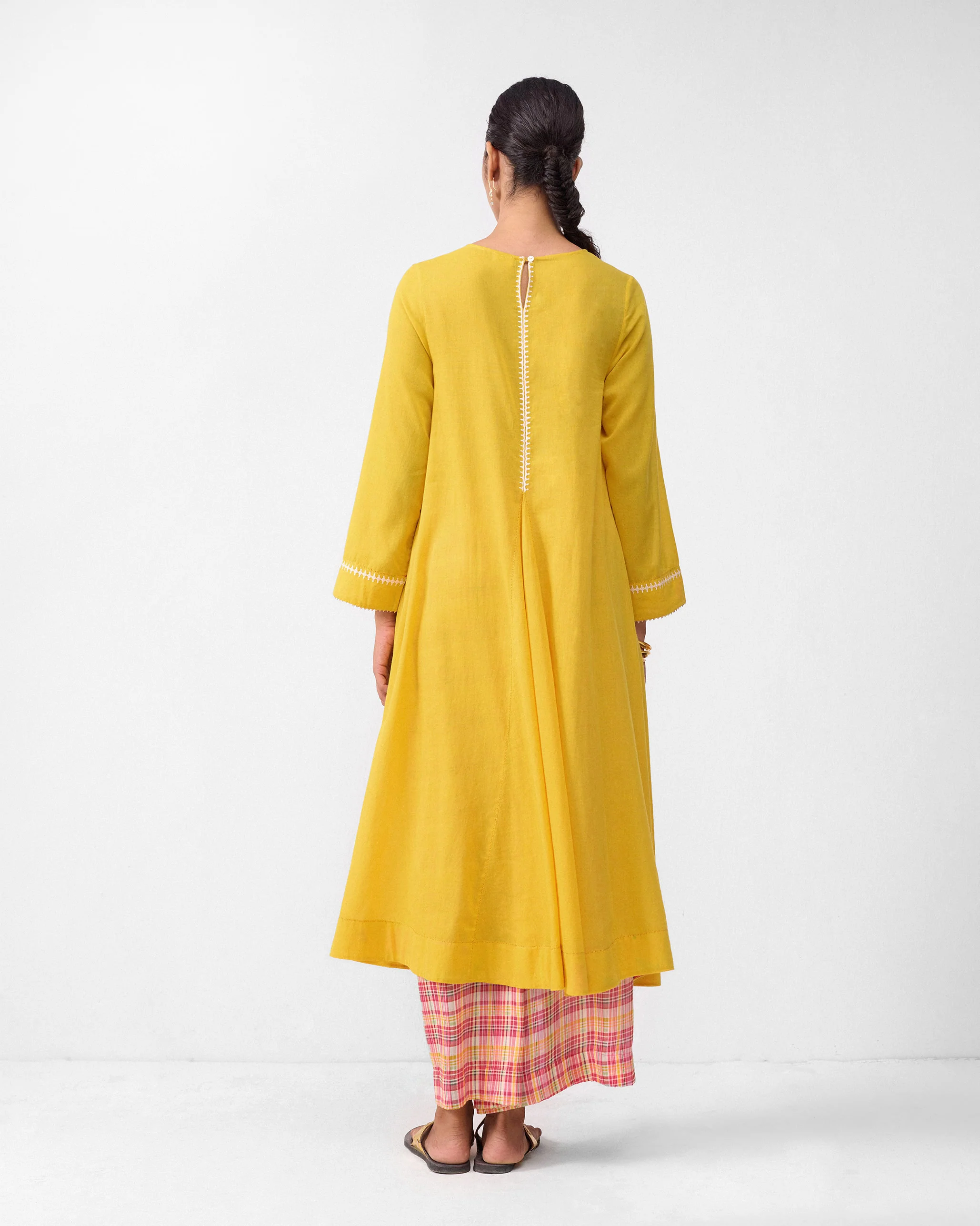 Ayat Kurta - Turmeric Yellow - Image 3