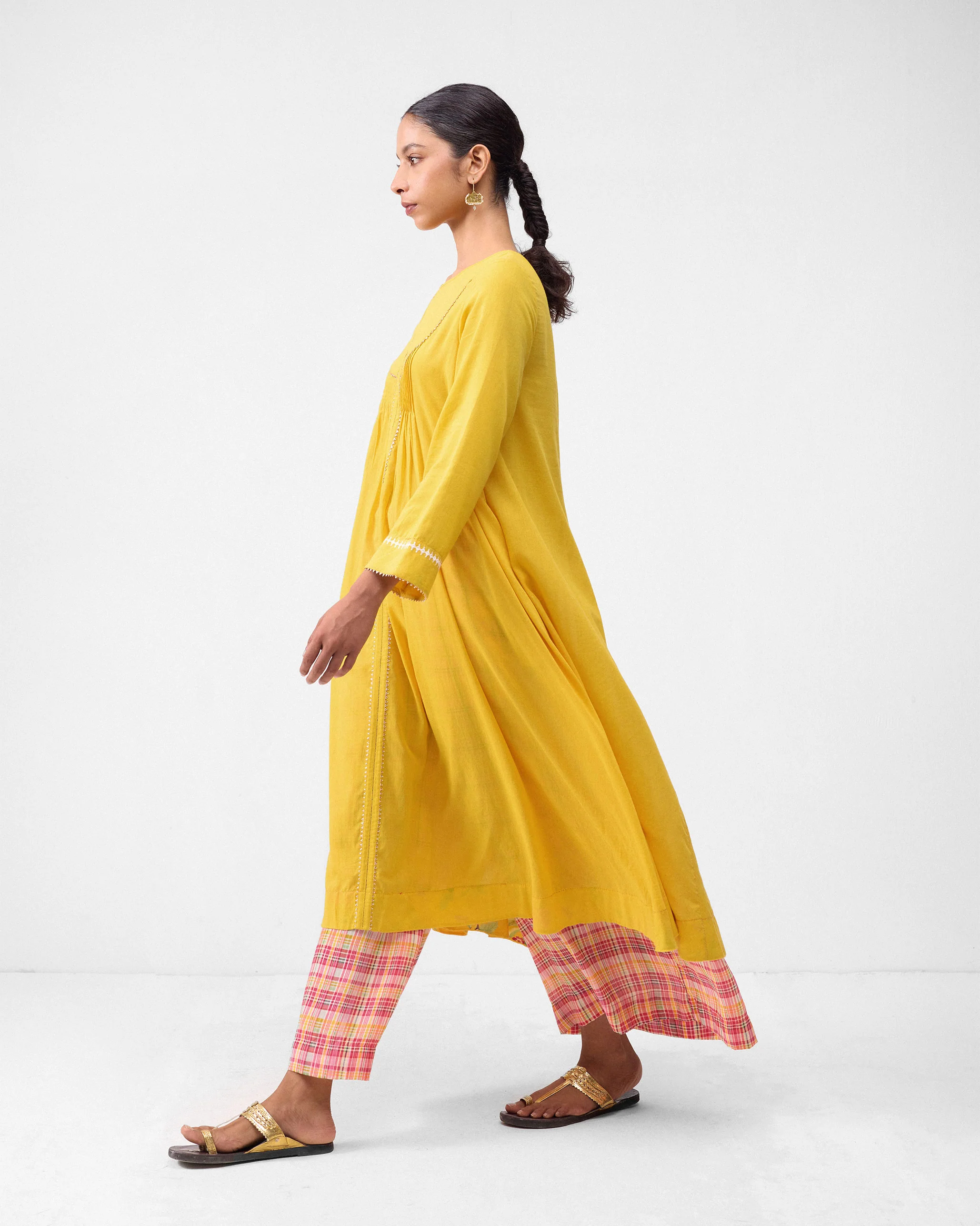 Ayat Kurta - Turmeric Yellow - Image 4