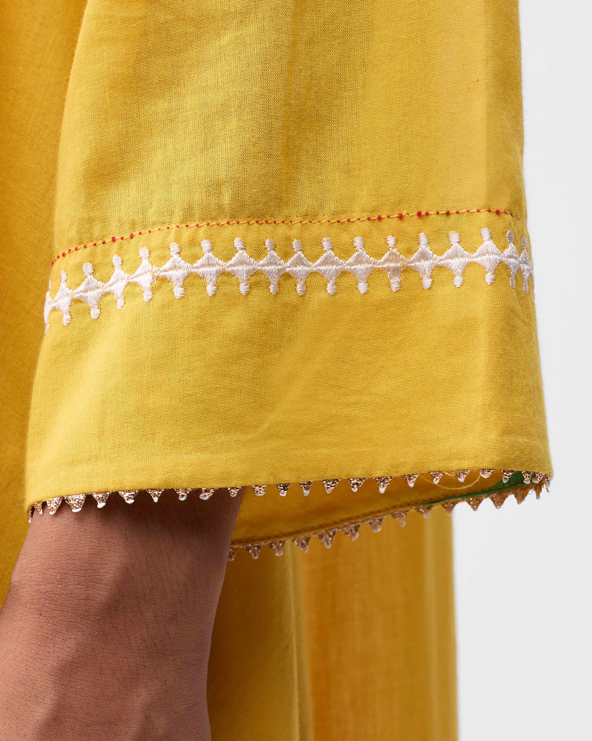 Ayat Kurta - Turmeric Yellow - Image 6