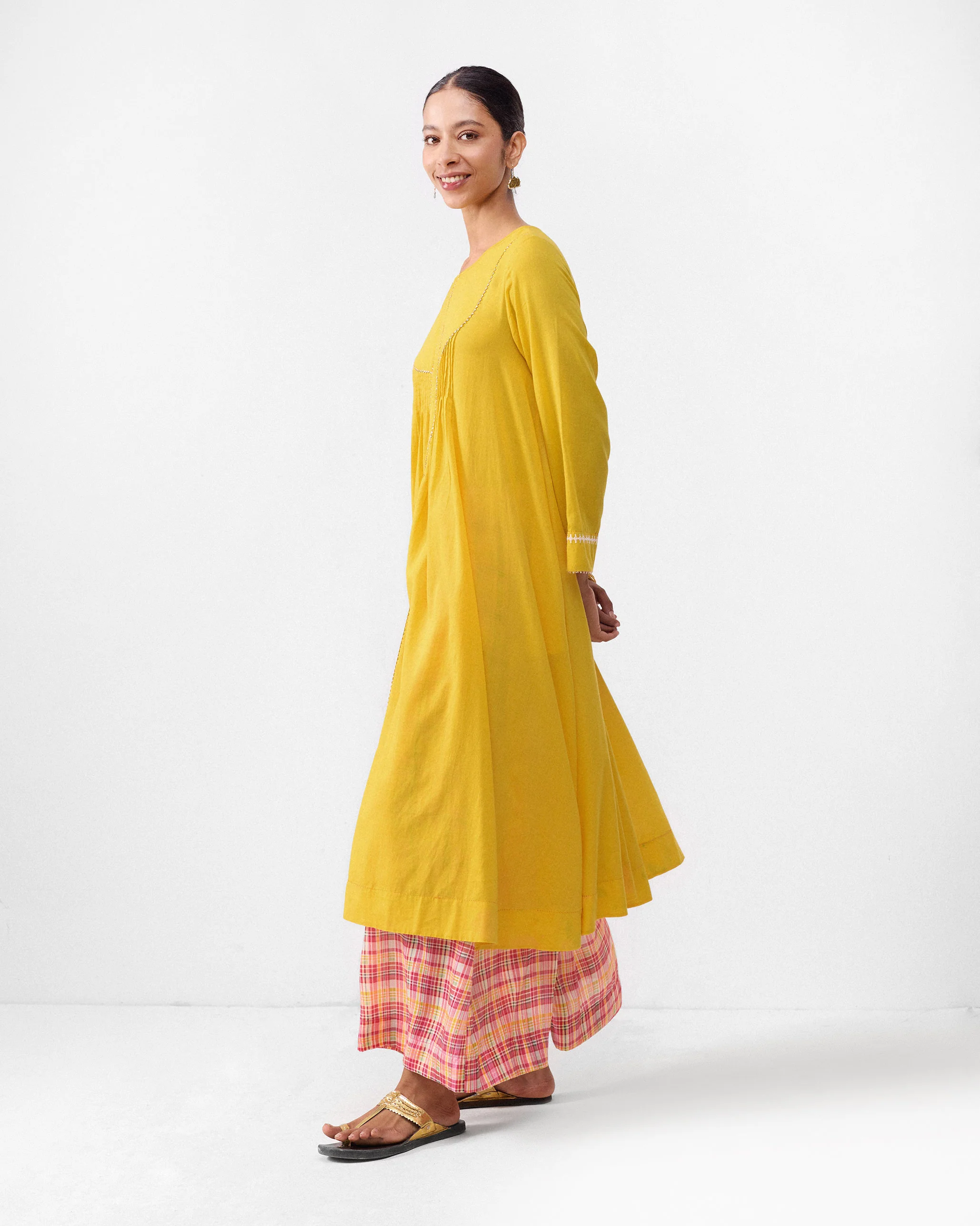 Ayat Kurta - Turmeric Yellow - Image 8