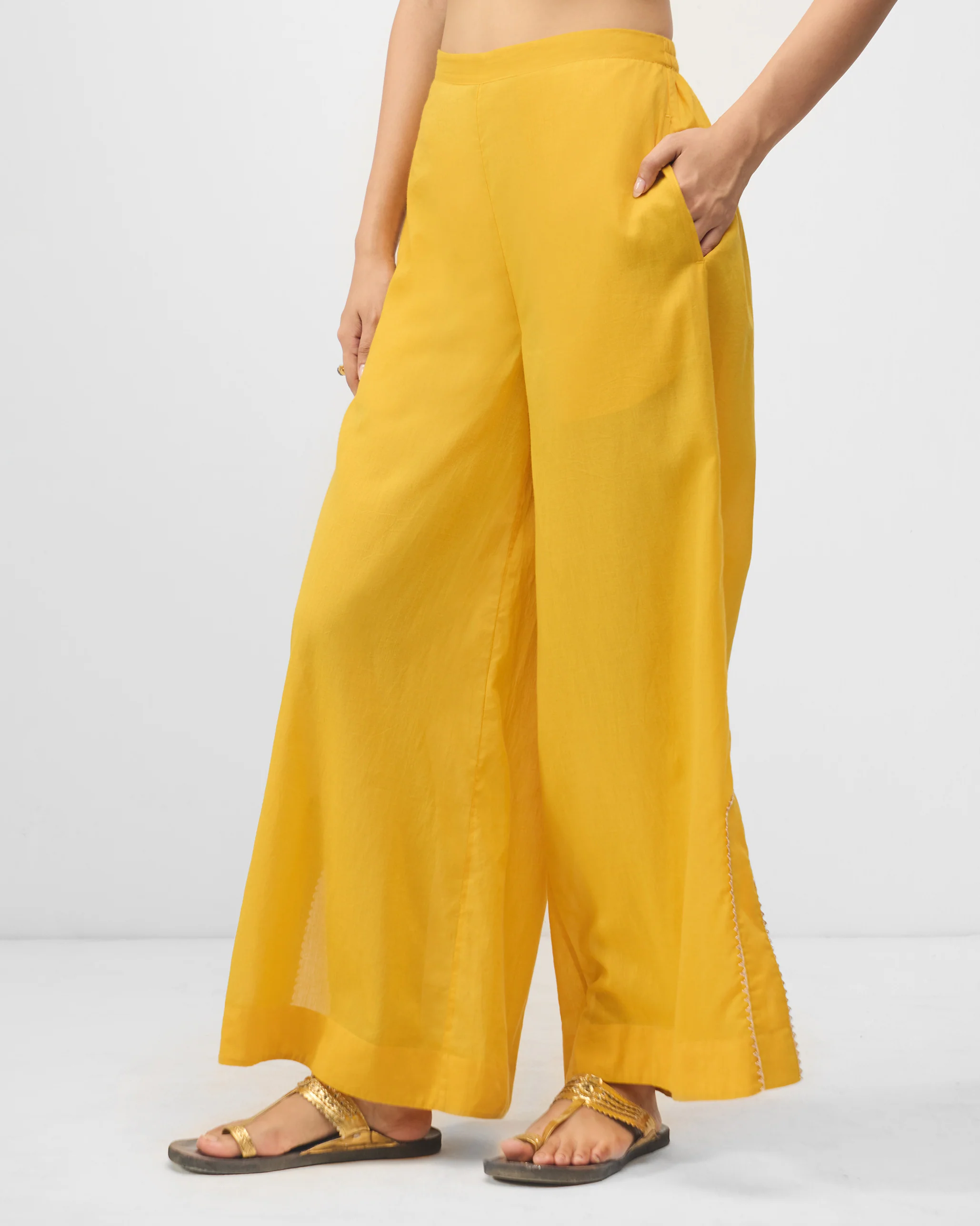 Ayat Pyjamas - Turmeric Yellow - Image 3