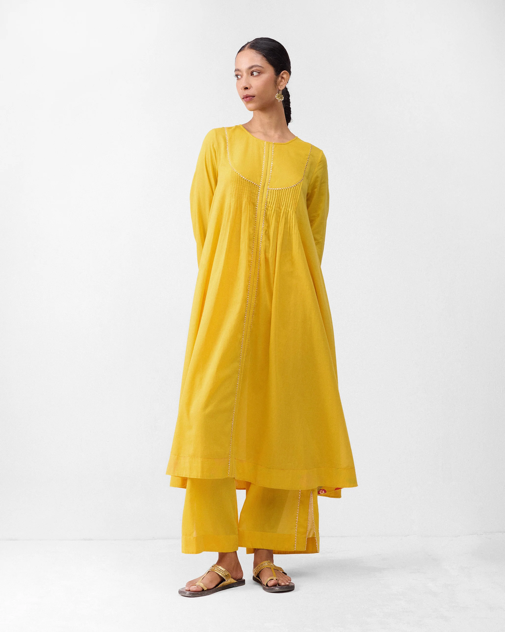 Ayat Pyjamas - Turmeric Yellow - Image 5