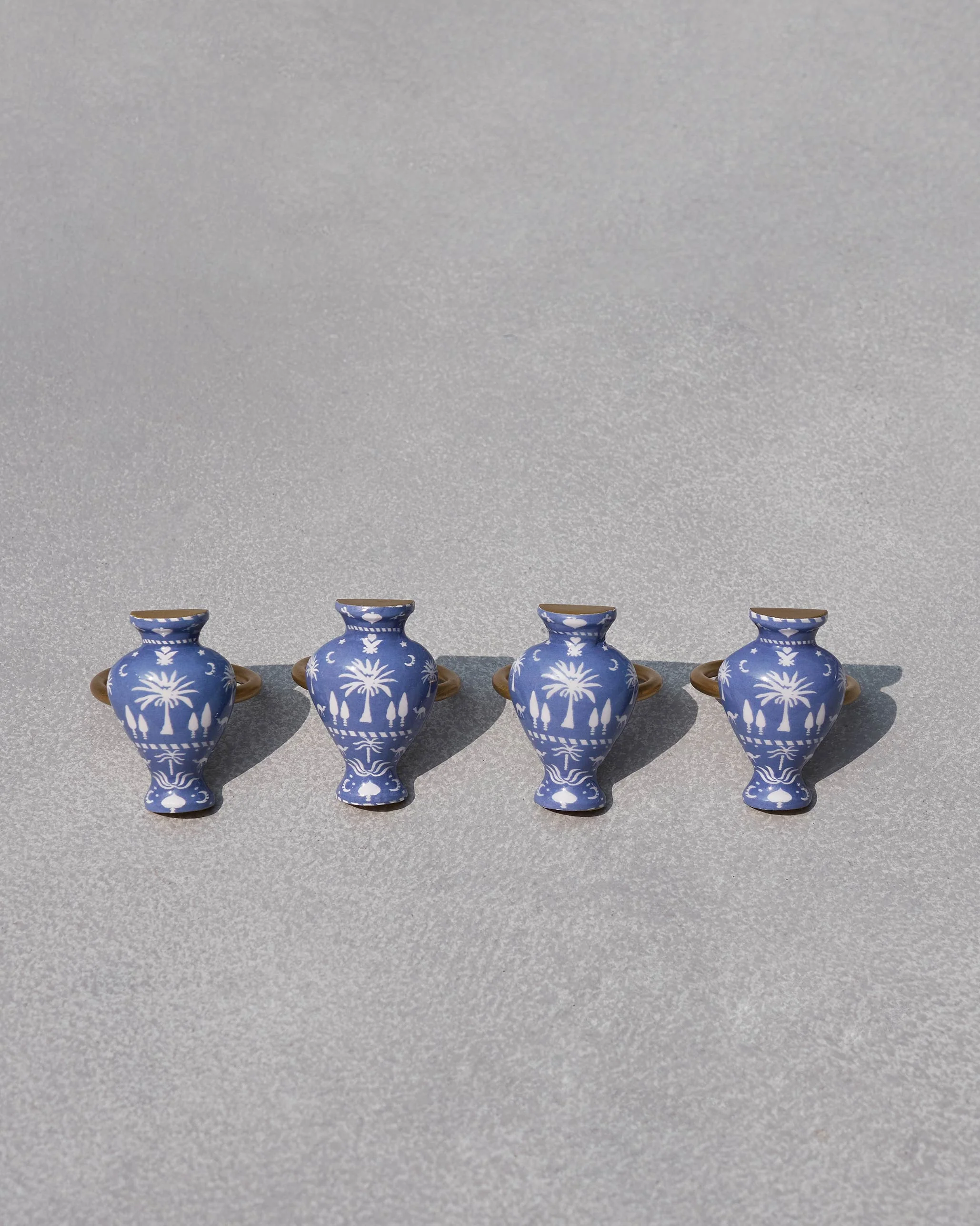 Azraq Napkin Ring - Set of 4 - Image 4