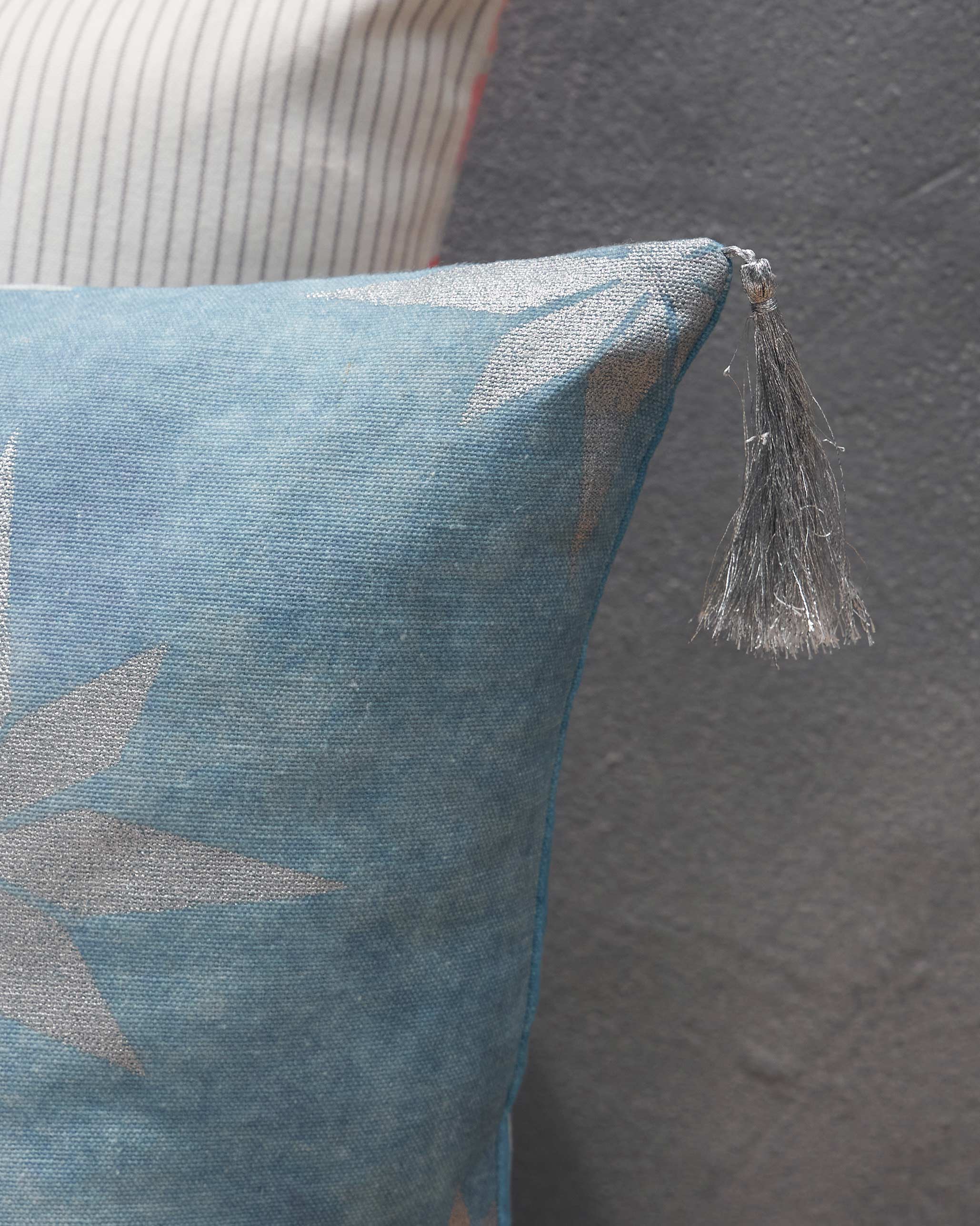 Azraq Tile Cushion Cover - Image 2