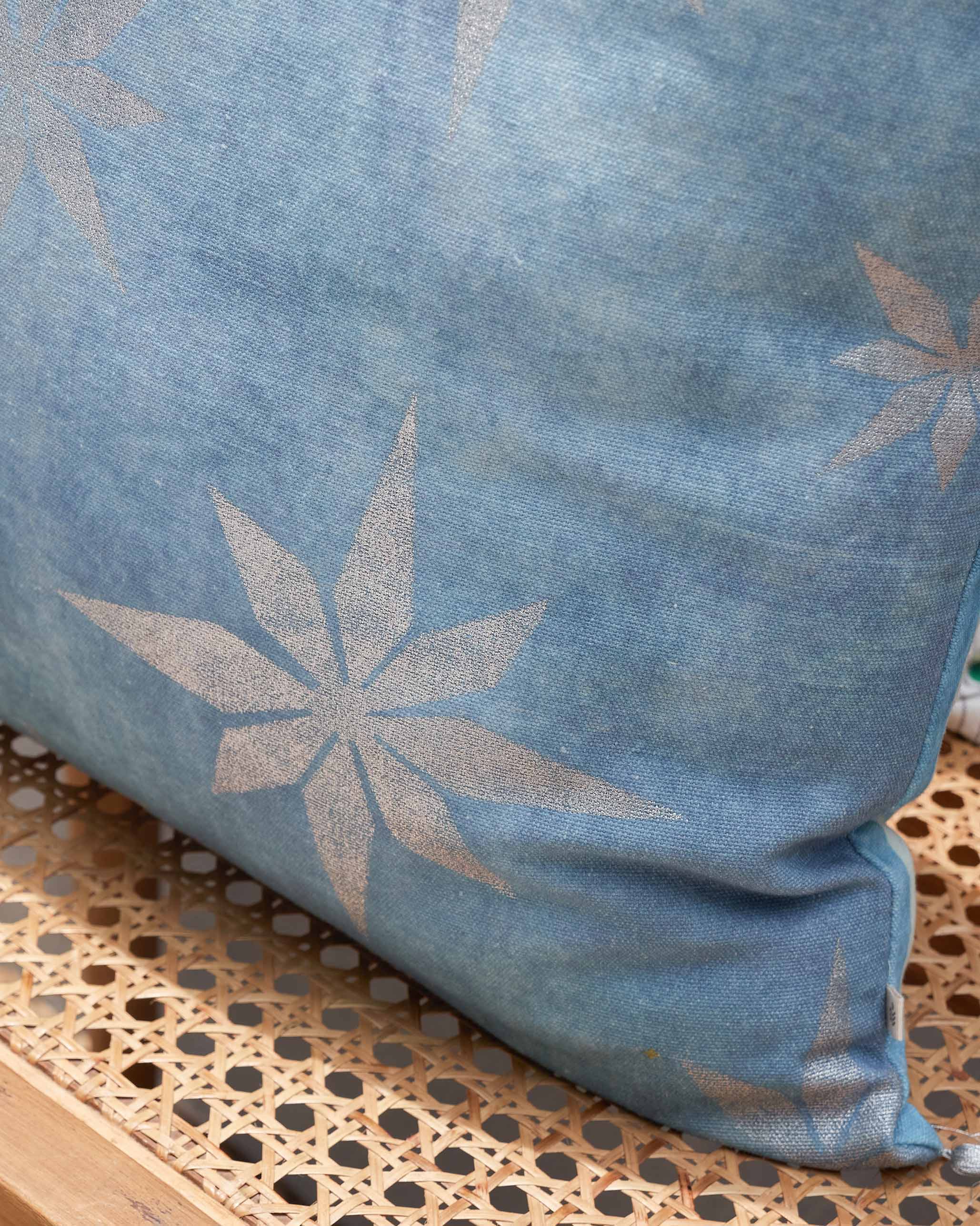 Azraq Tile Cushion Cover - Image 3