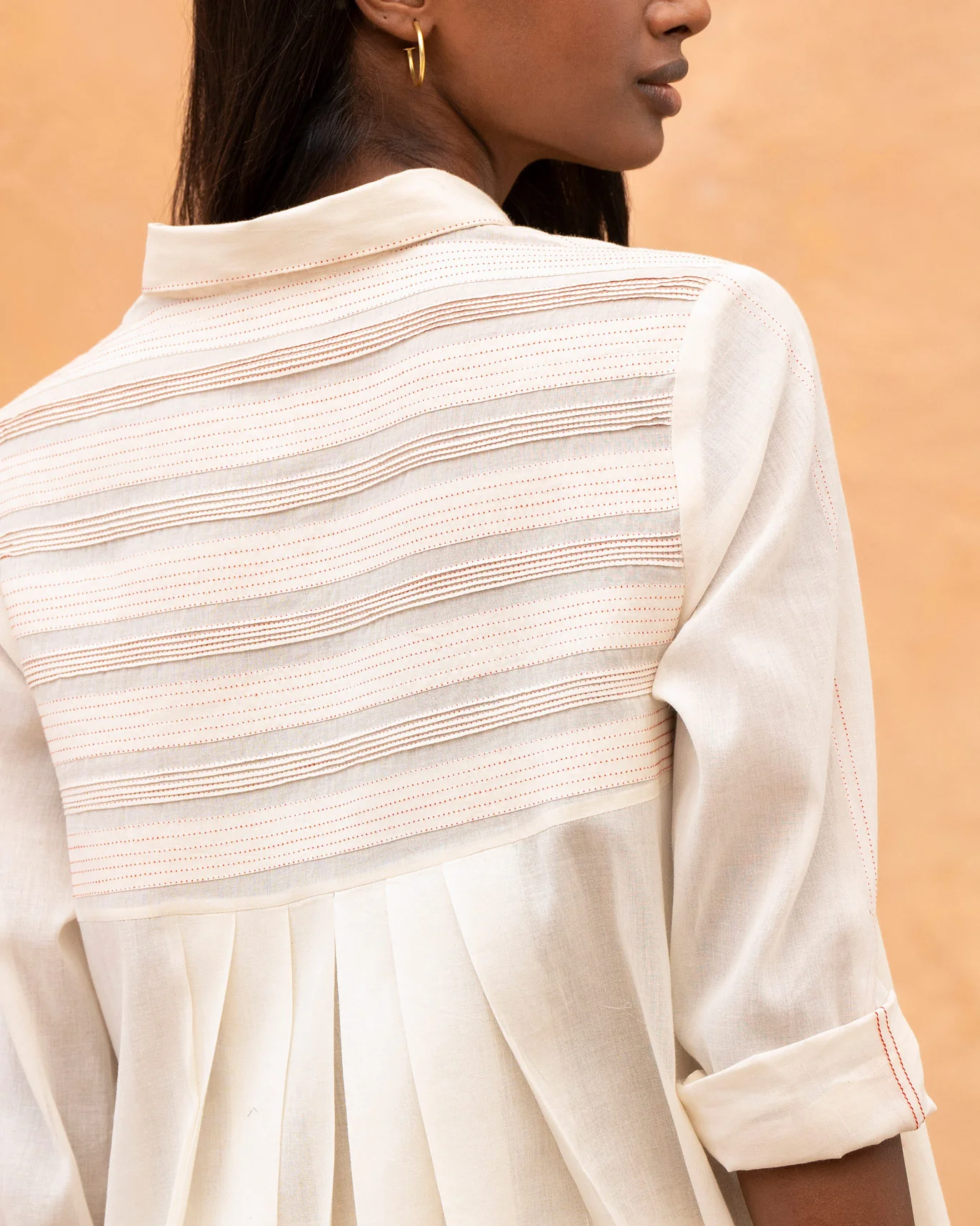 Back Flayer Top - Ivory - Image 2