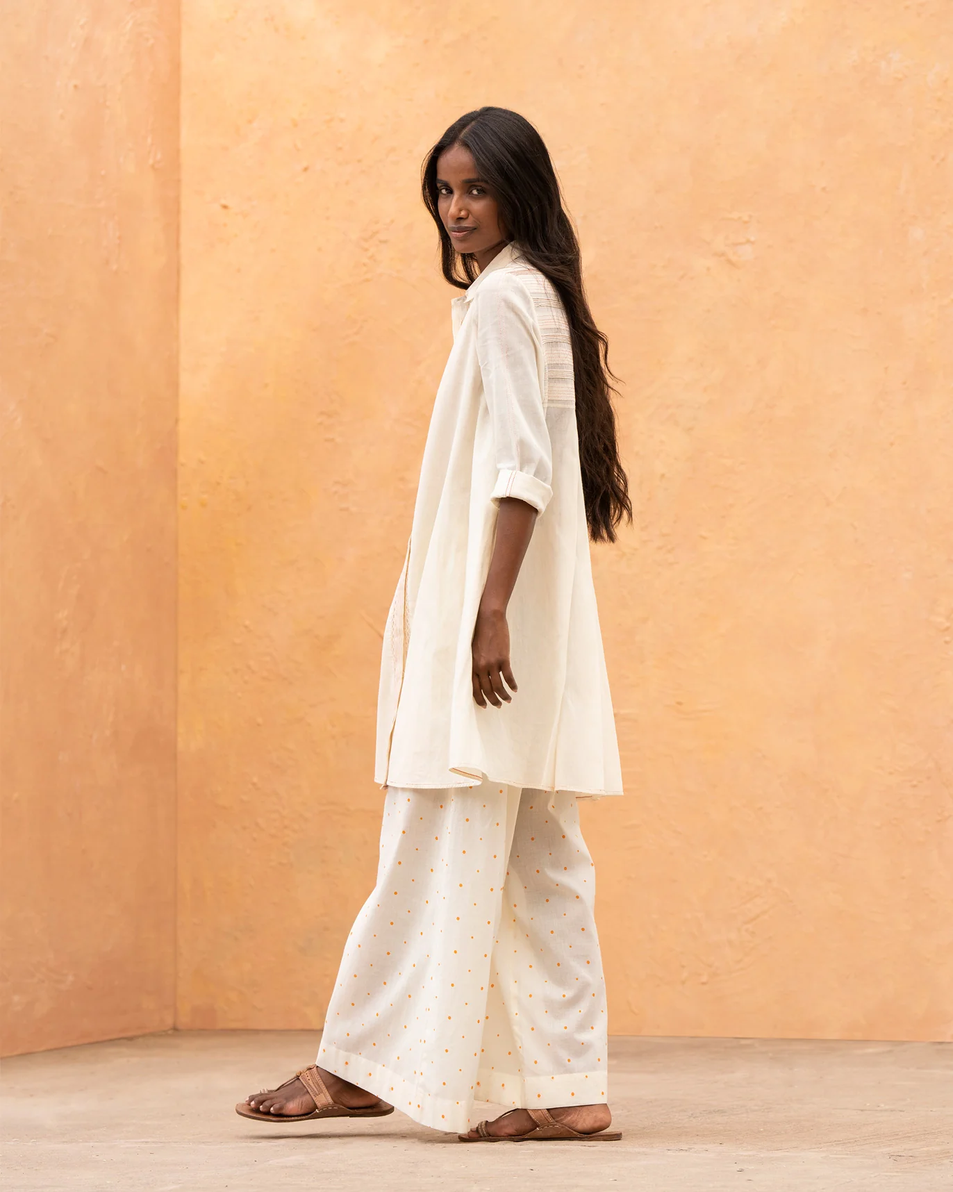 Back Flayer Top - Ivory - Image 5