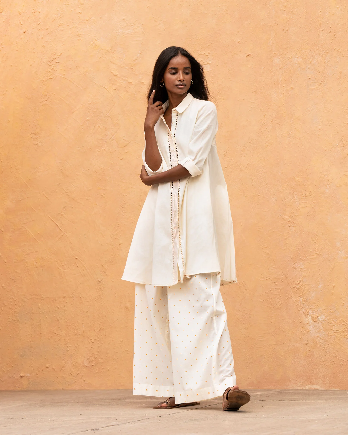 Back Flayer Top - Ivory - Image 6