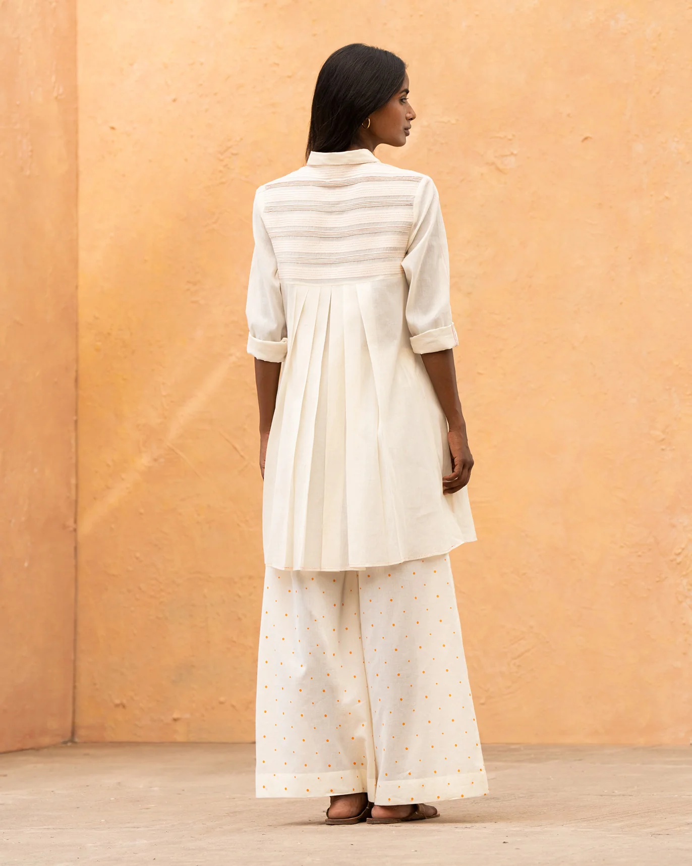 Back Flayer Top - Ivory - Image 7