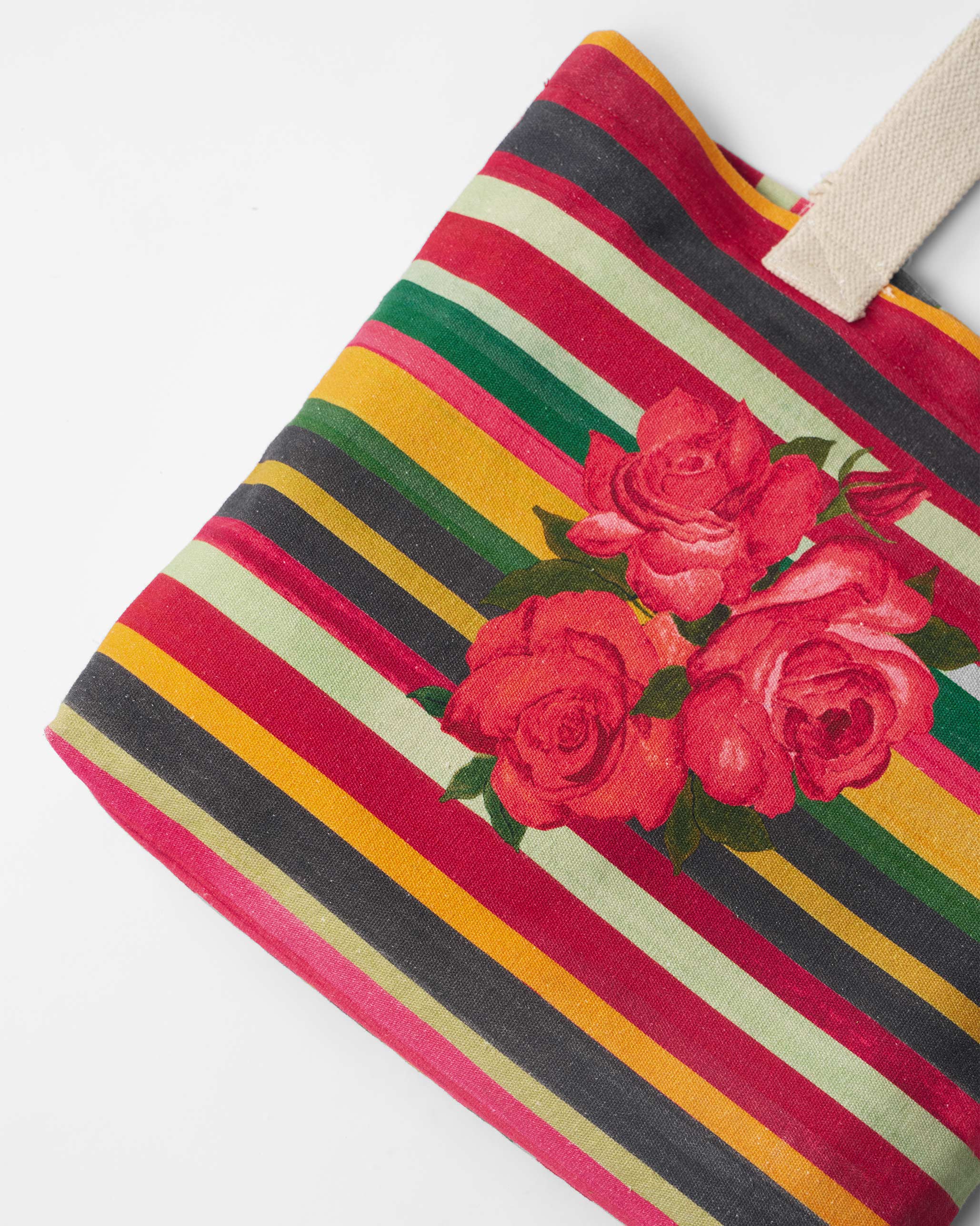 Bagan Stripe Tote - Multicolor - Image 4