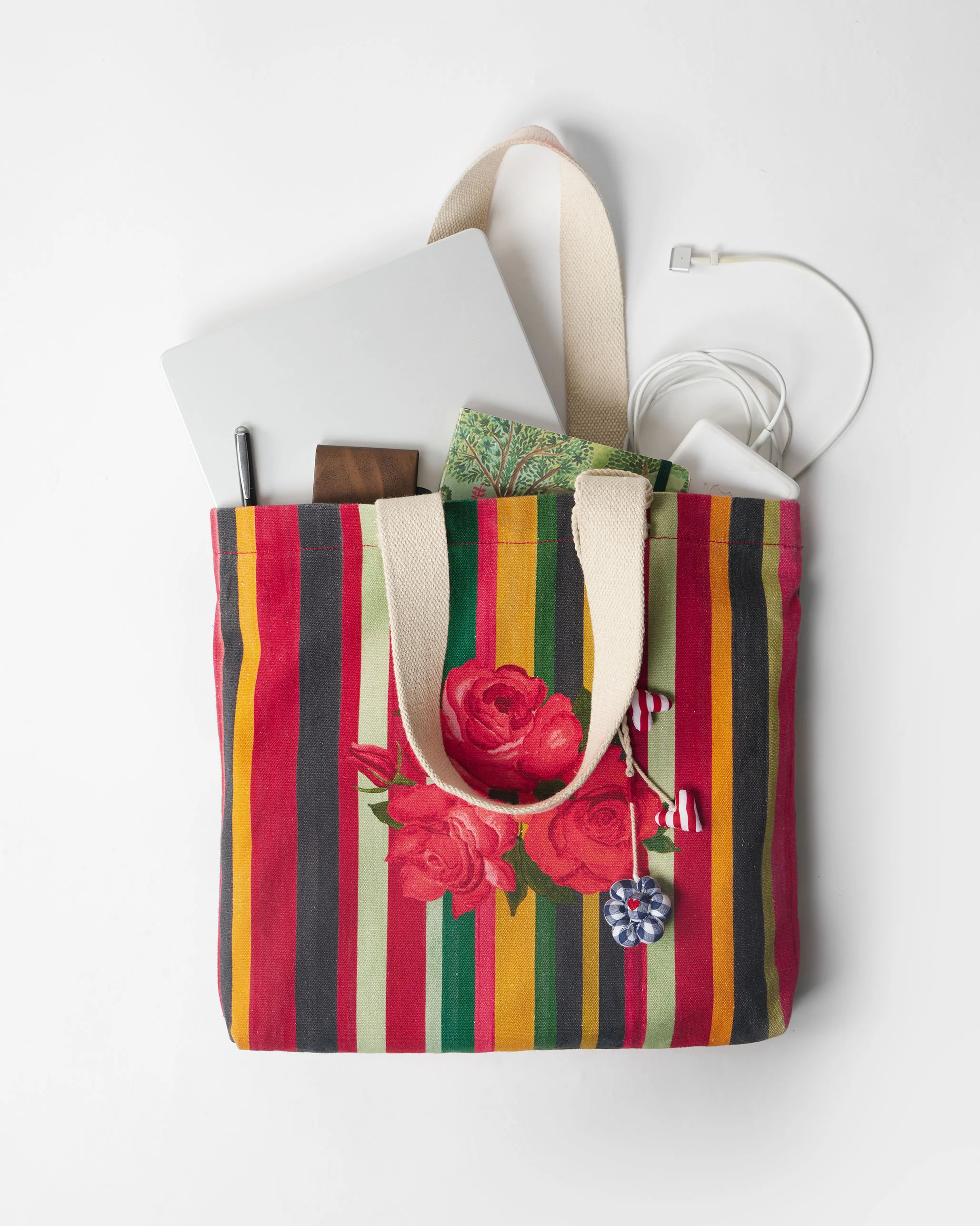 Bagan Stripe Tote - Multicolor - Image 5