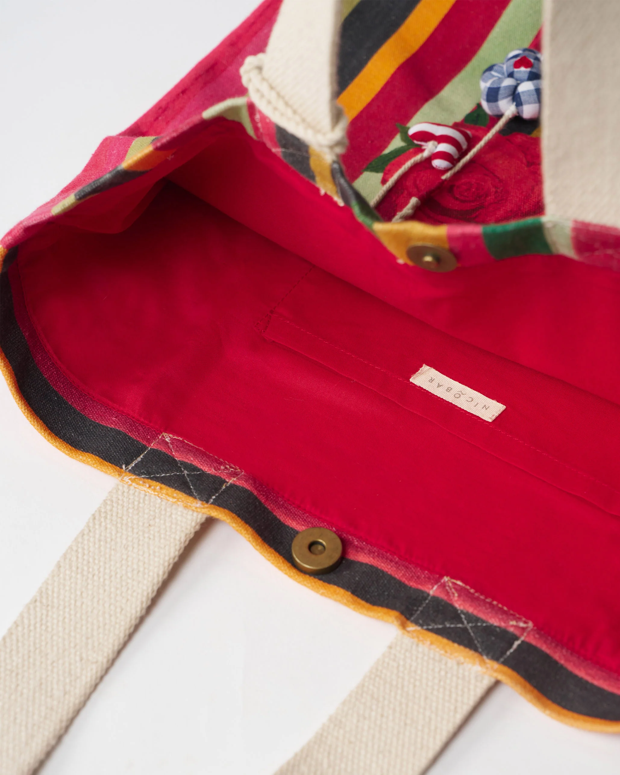 Bagan Stripe Tote - Multicolor - Image 8
