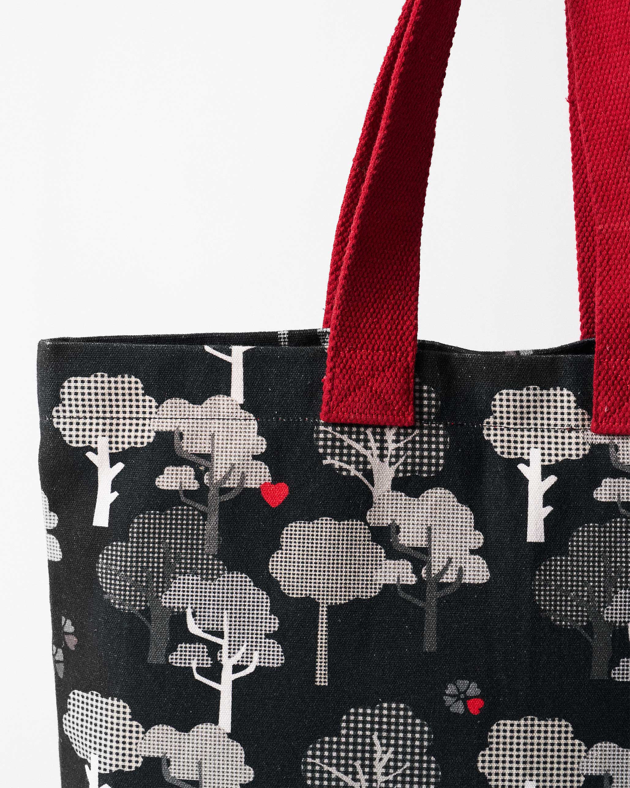 Bagan Tote - Black & Charcoal - Image 5