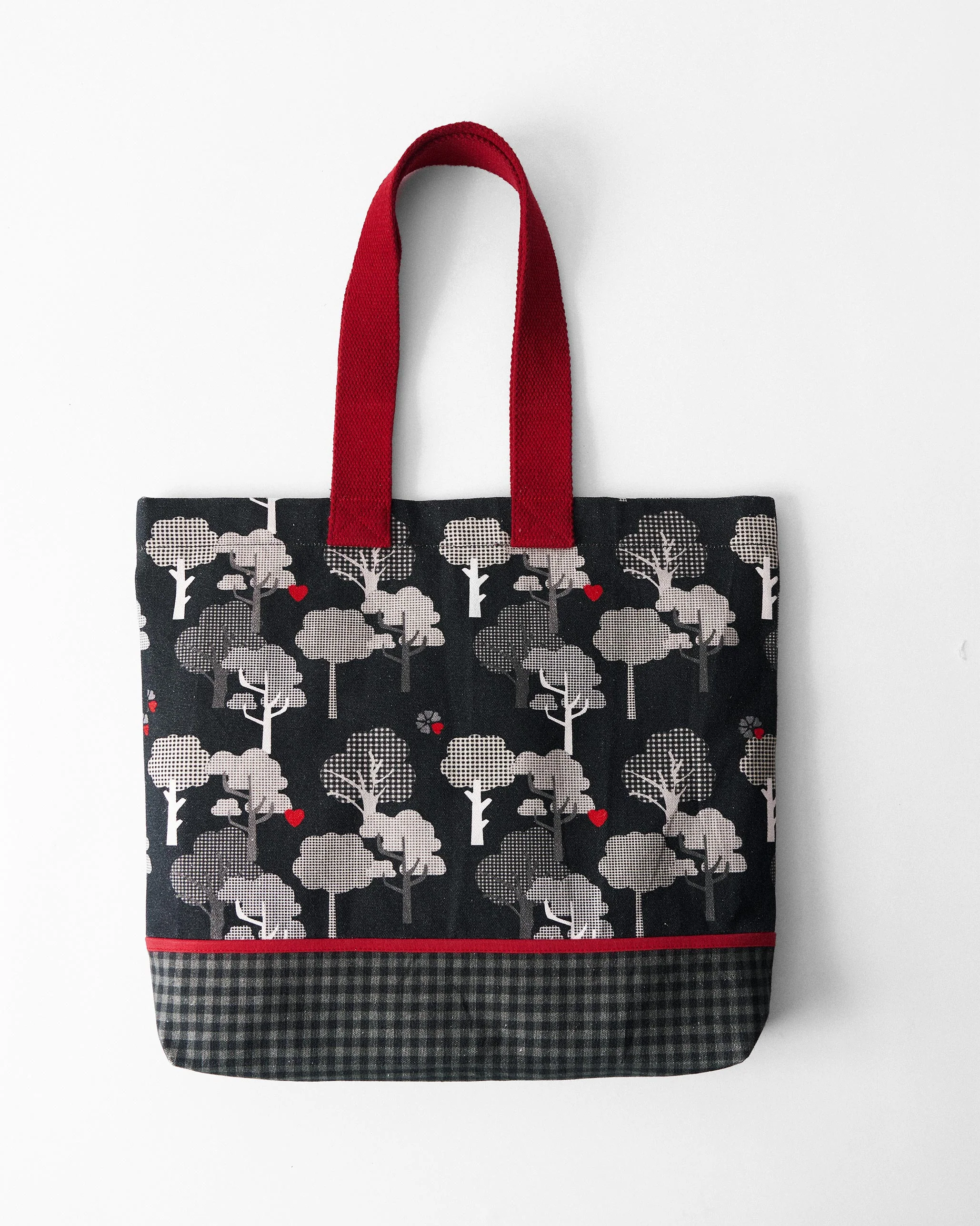 Bagan Tote - Black & Charcoal - Image 6