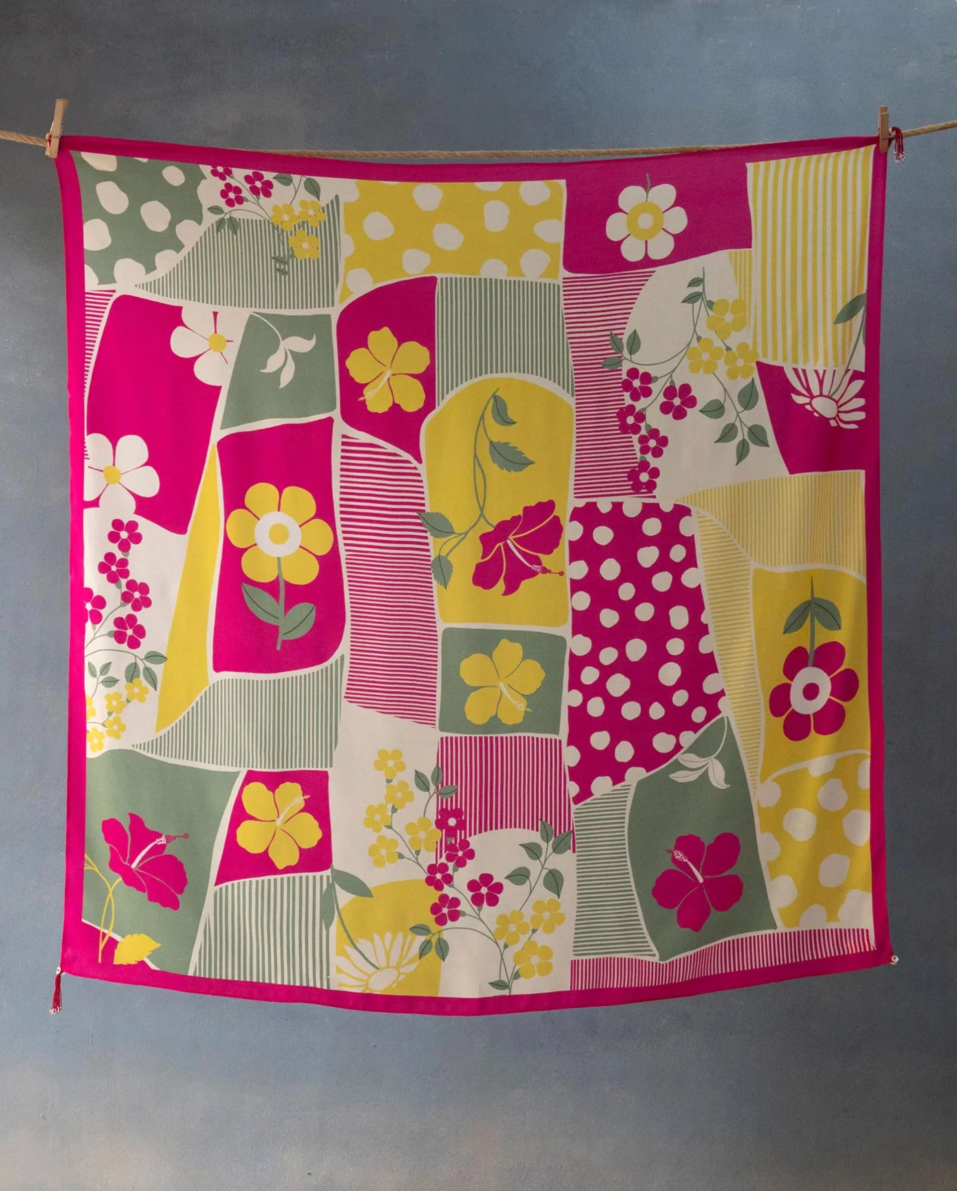 Bageecha Scarf - Multi Colour - Image 3