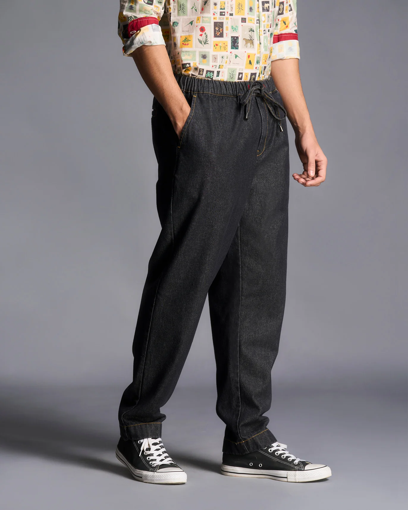 Baggy Pants - Charcoal - Image 3